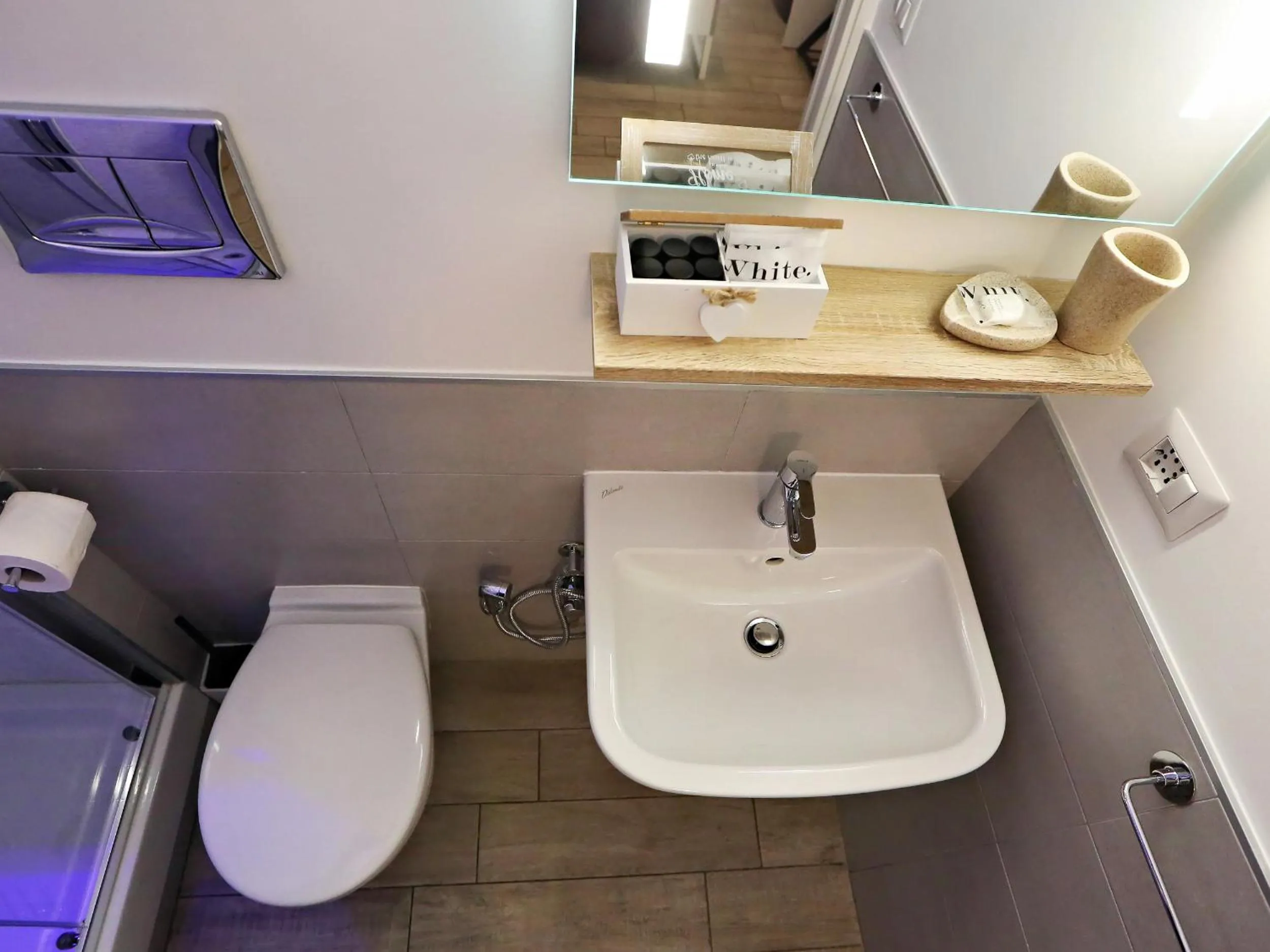 Bathroom in Relais Villa Borghese