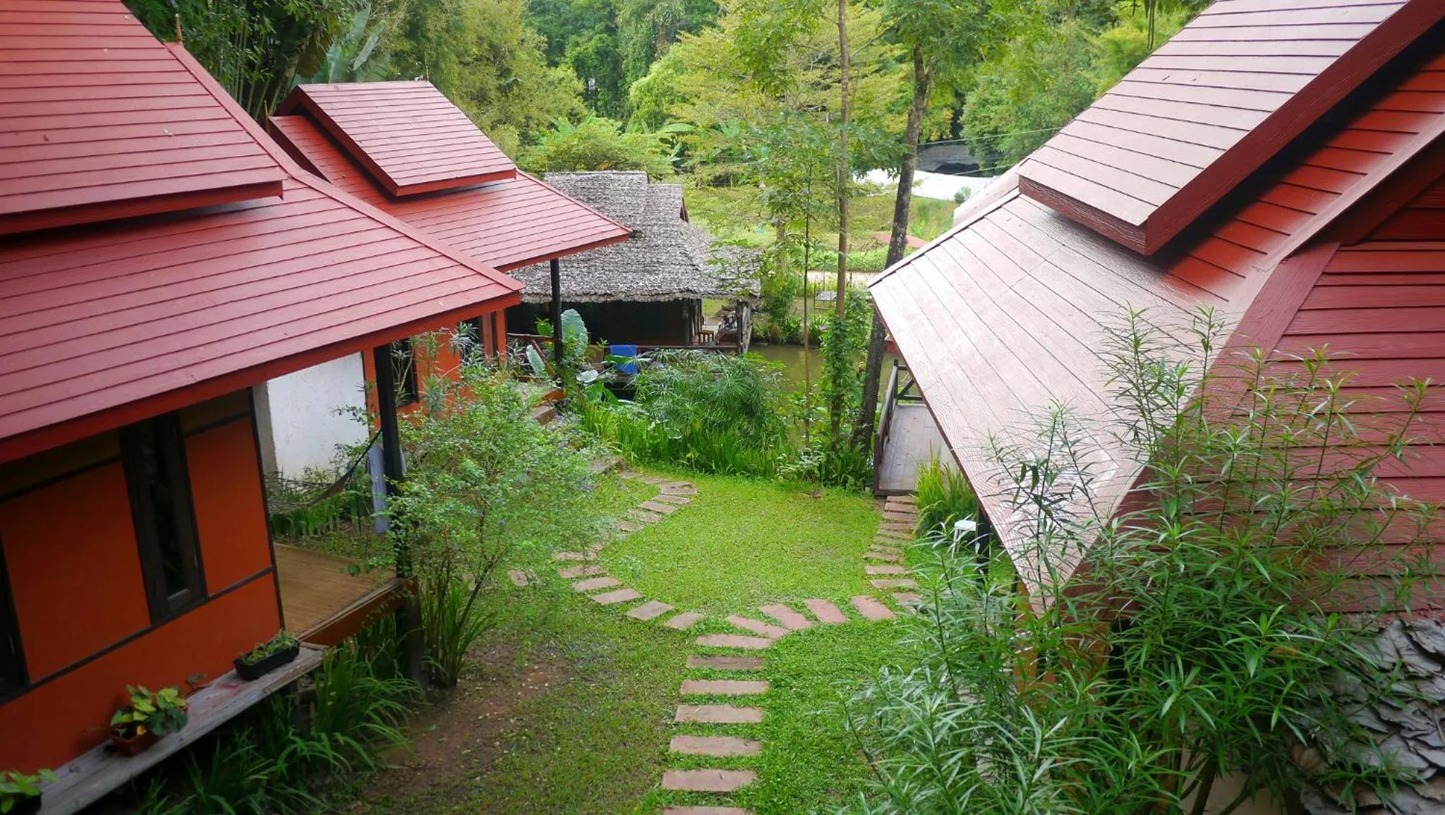 Garden view in Pho Rak Nah Pai