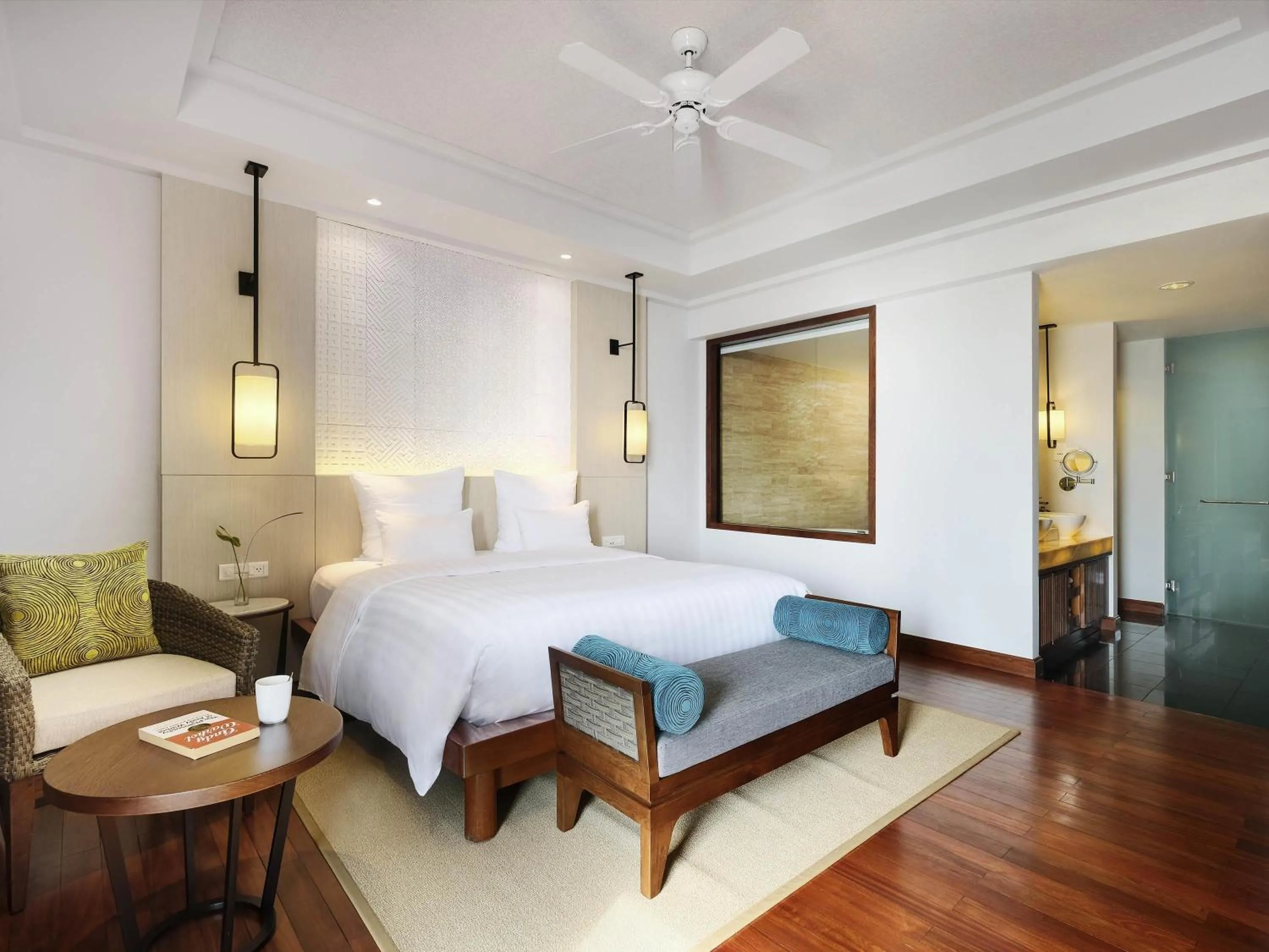 Bedroom, Bed in Pullman Danang Beach Resort