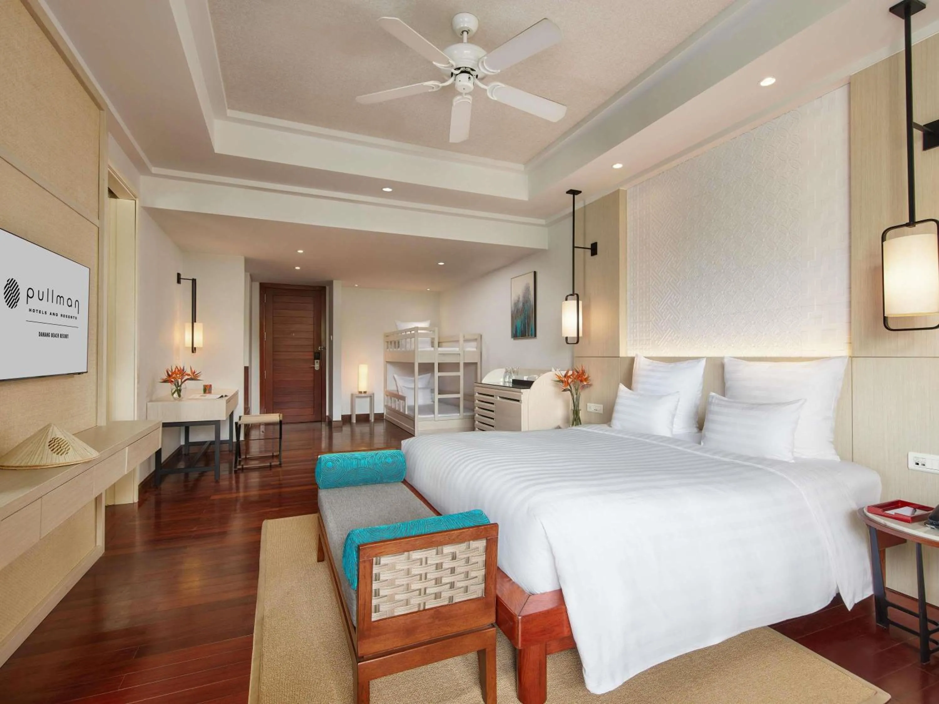 Bedroom, Bed in Pullman Danang Beach Resort