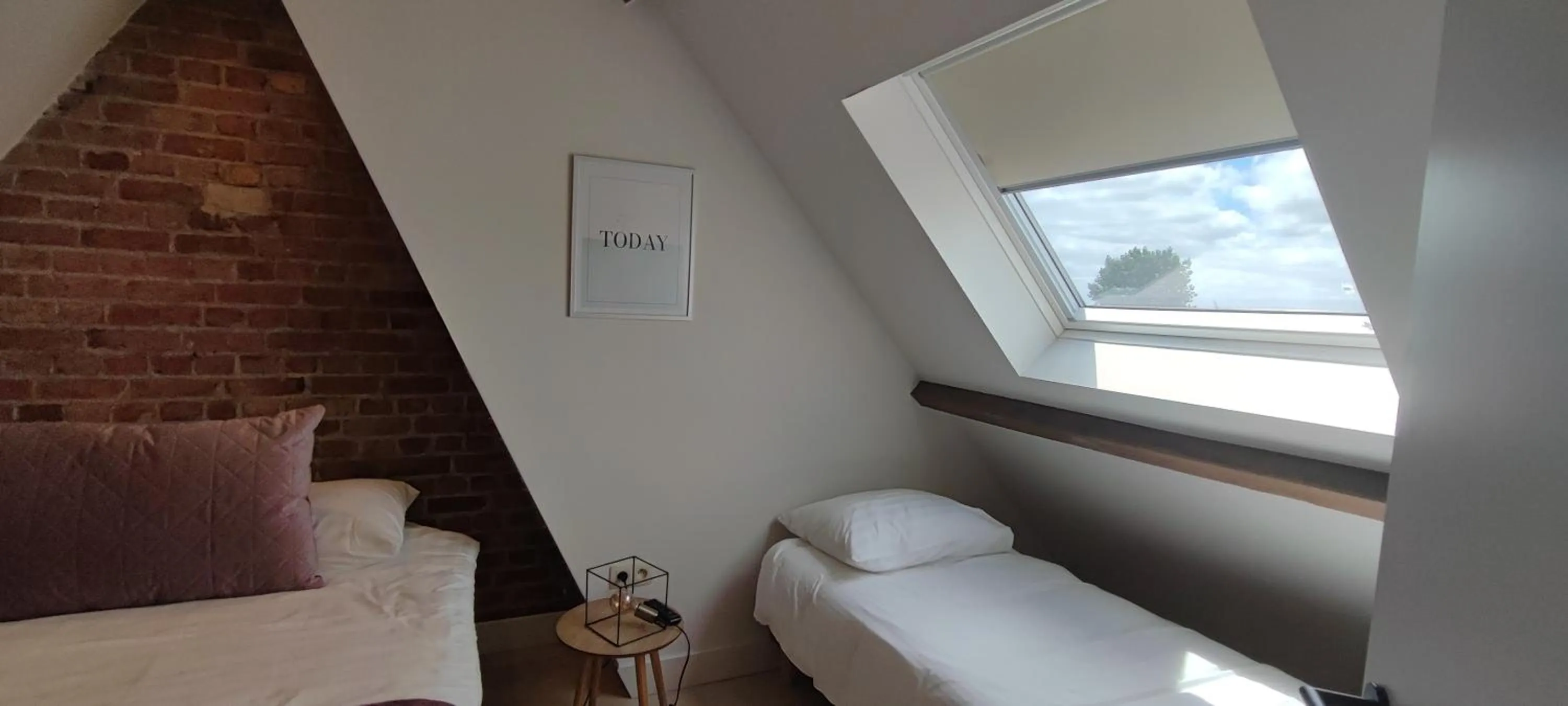 Bed in B&B Charles Cabour