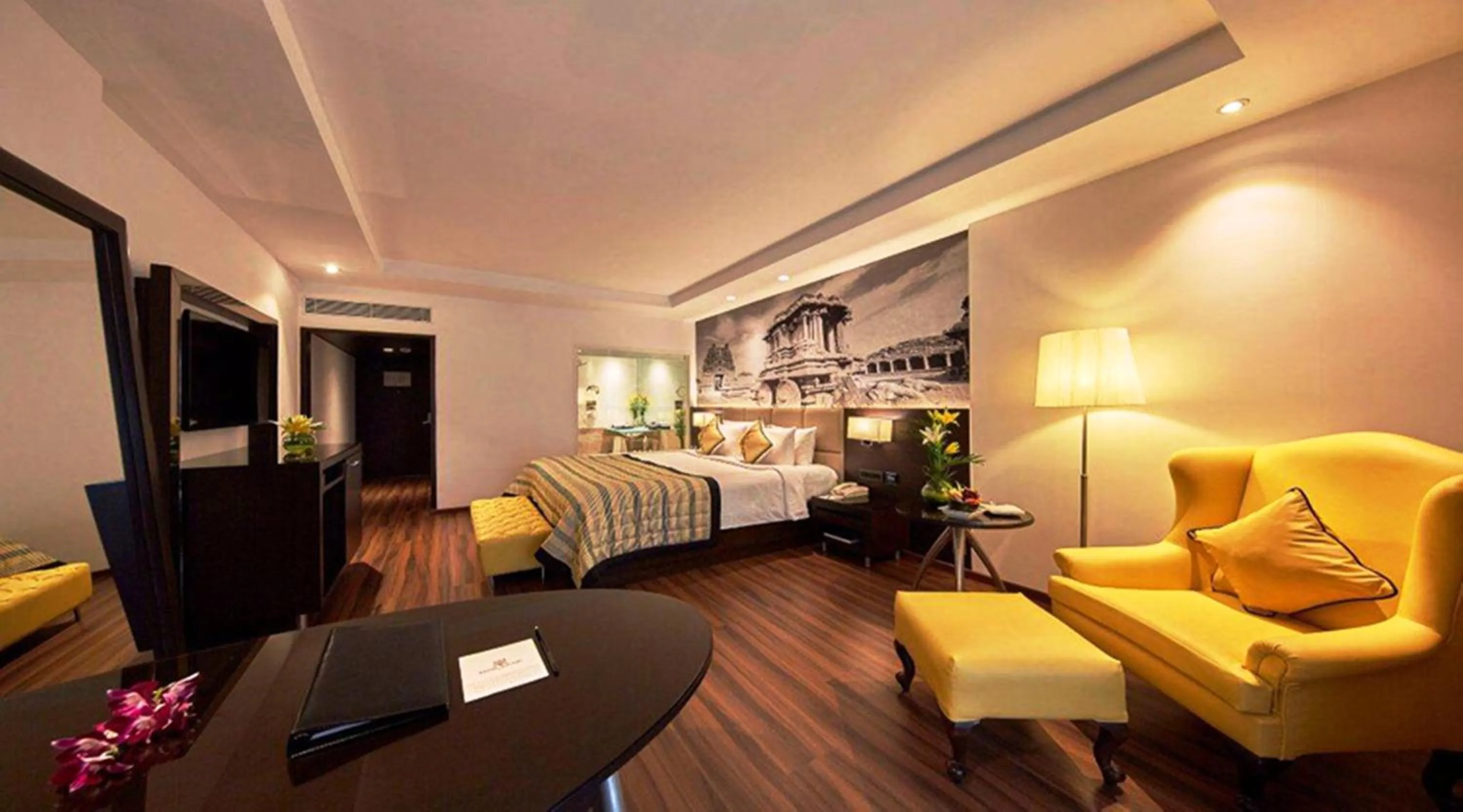 Photo of the whole room in Hotel Royal Orchid Bangalore