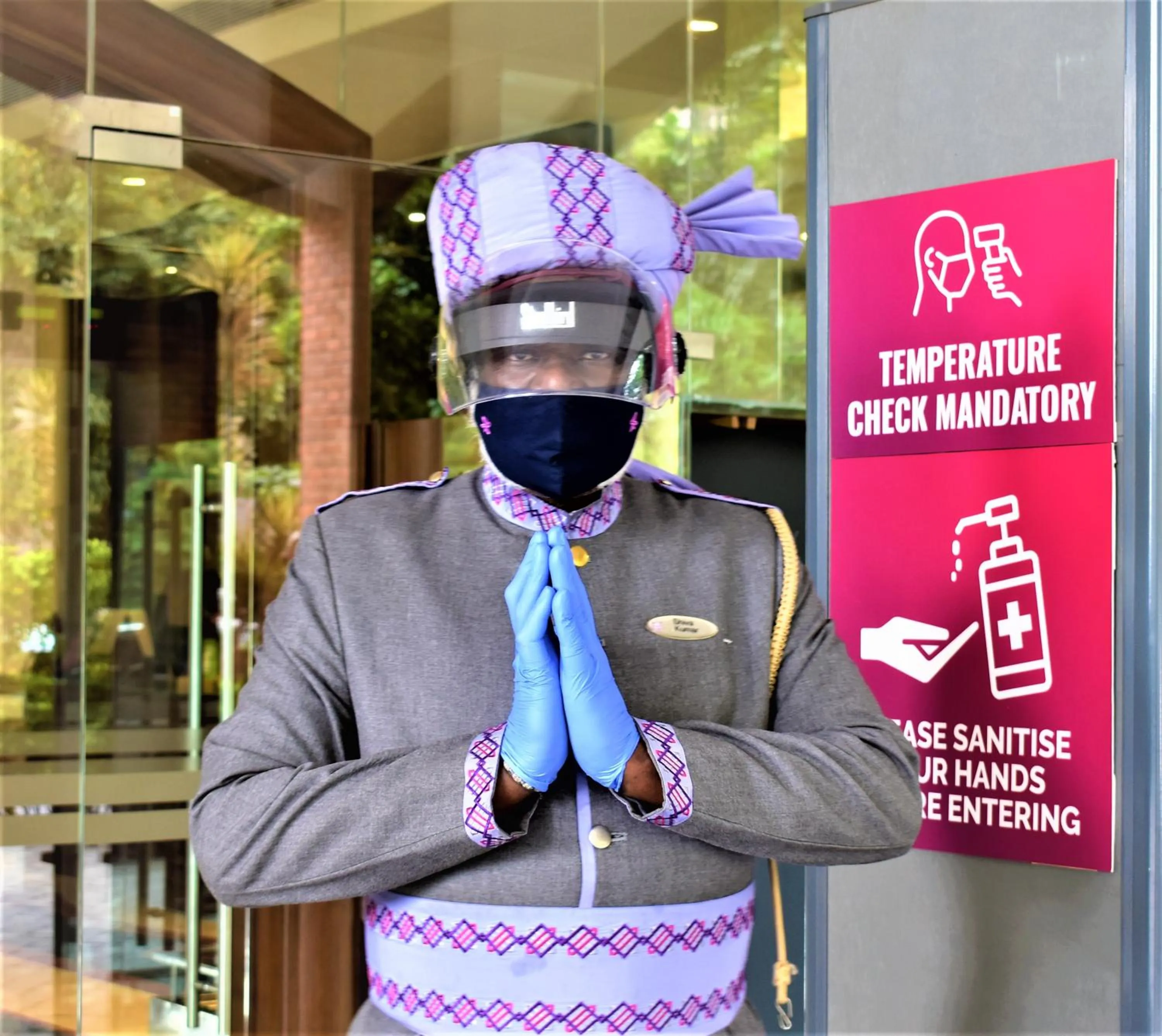 Staff in Hotel Royal Orchid Bangalore