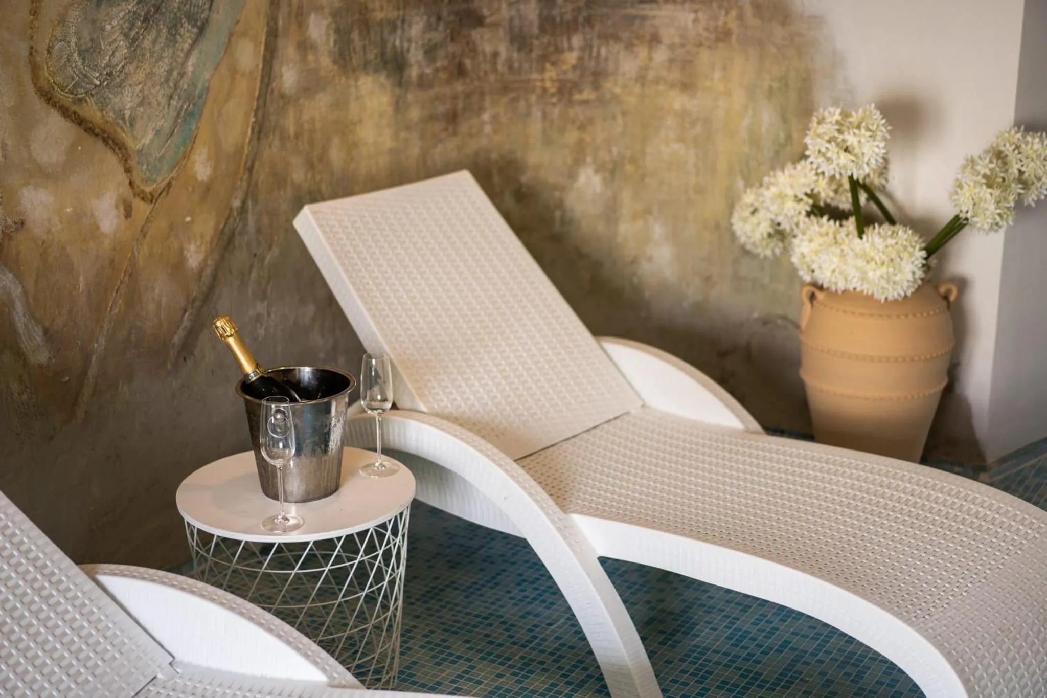 Seating area in Mabre Residence