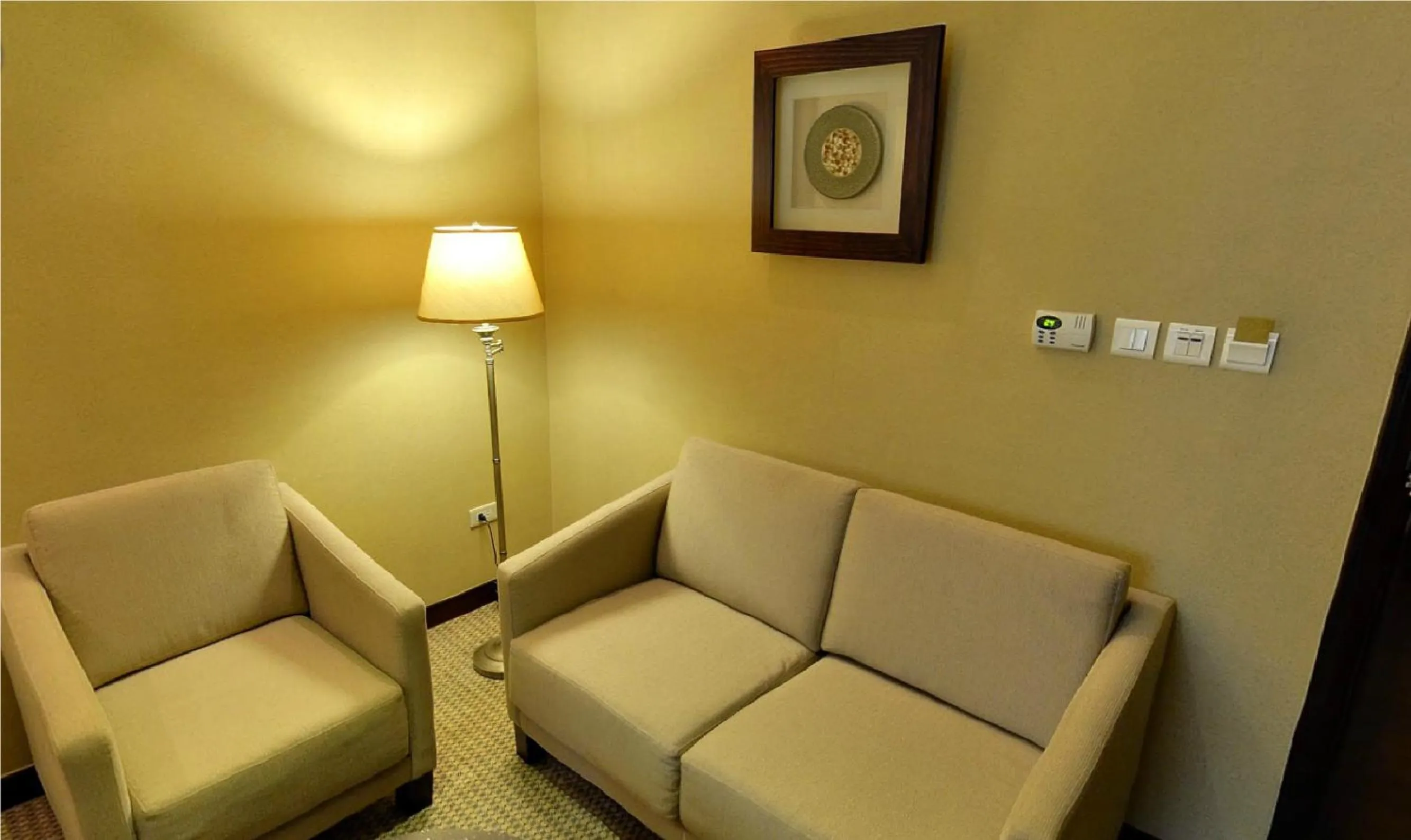 Living room in Taipei International Hotel