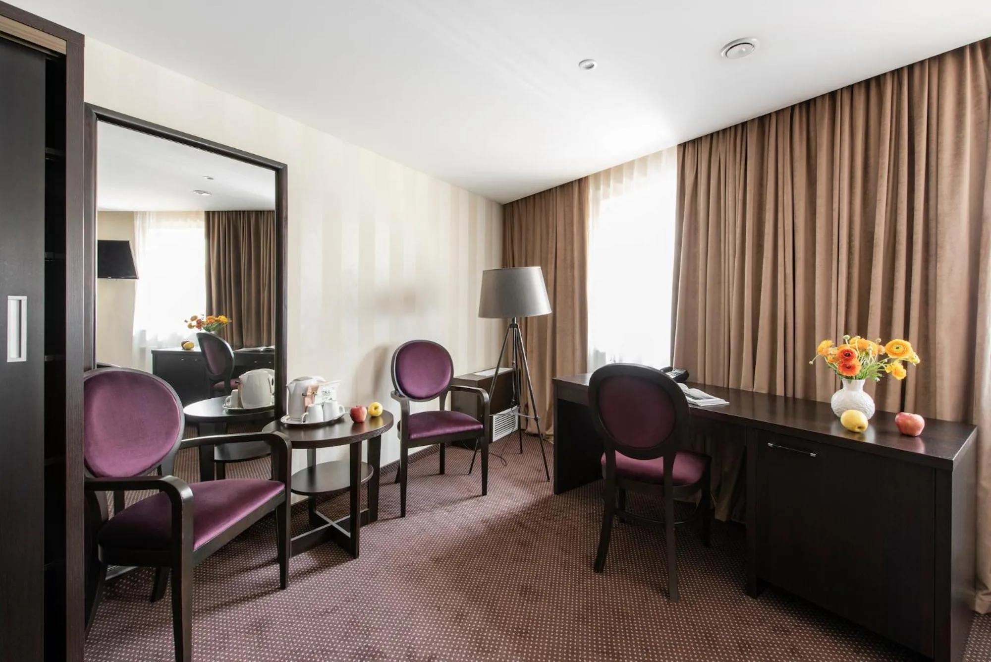 Seating area in Amberton Cathedral Square Hotel Vilnius