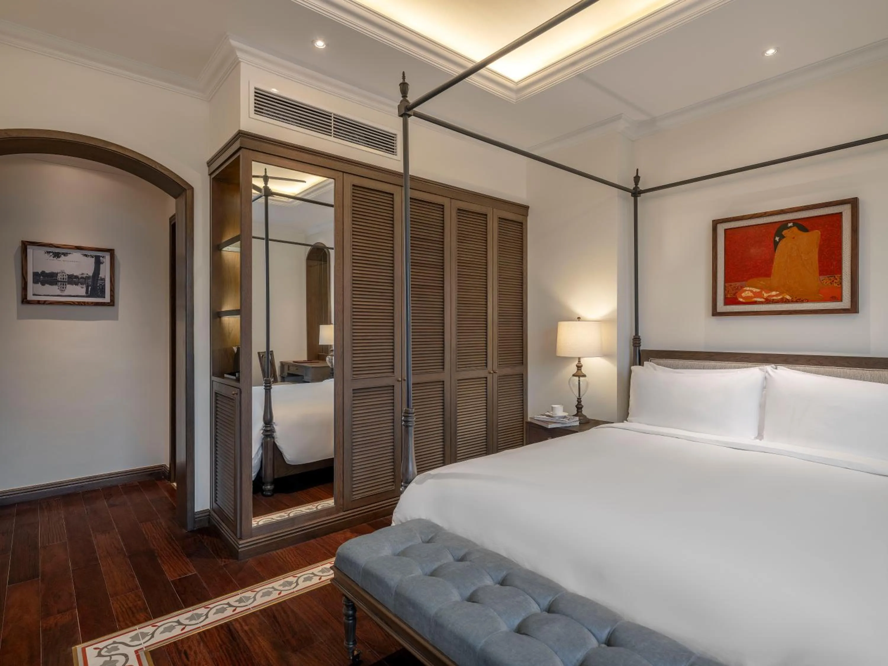 Bedroom, Bed in De Syloia Hotel