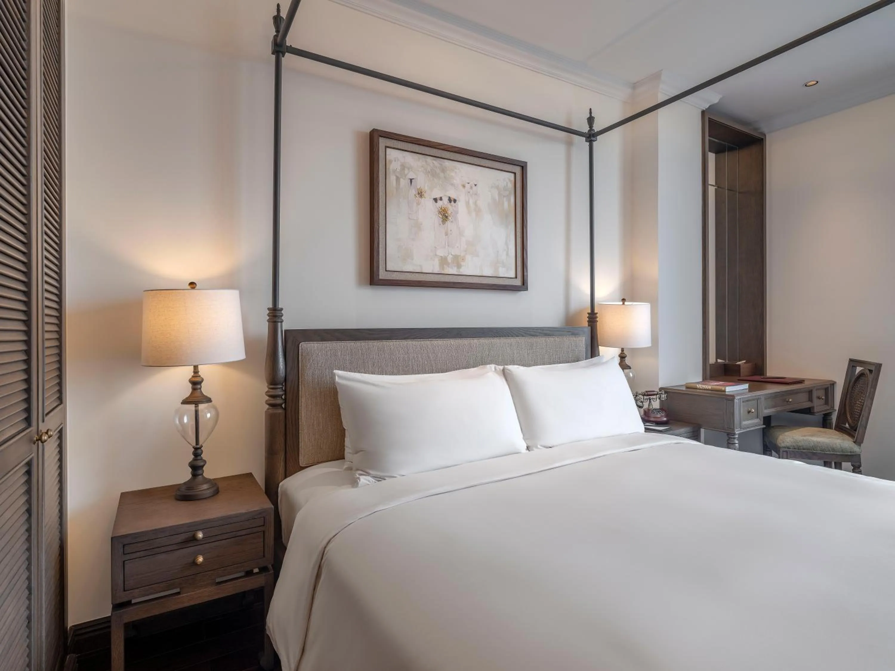 Bedroom, Bed in De Syloia Hotel