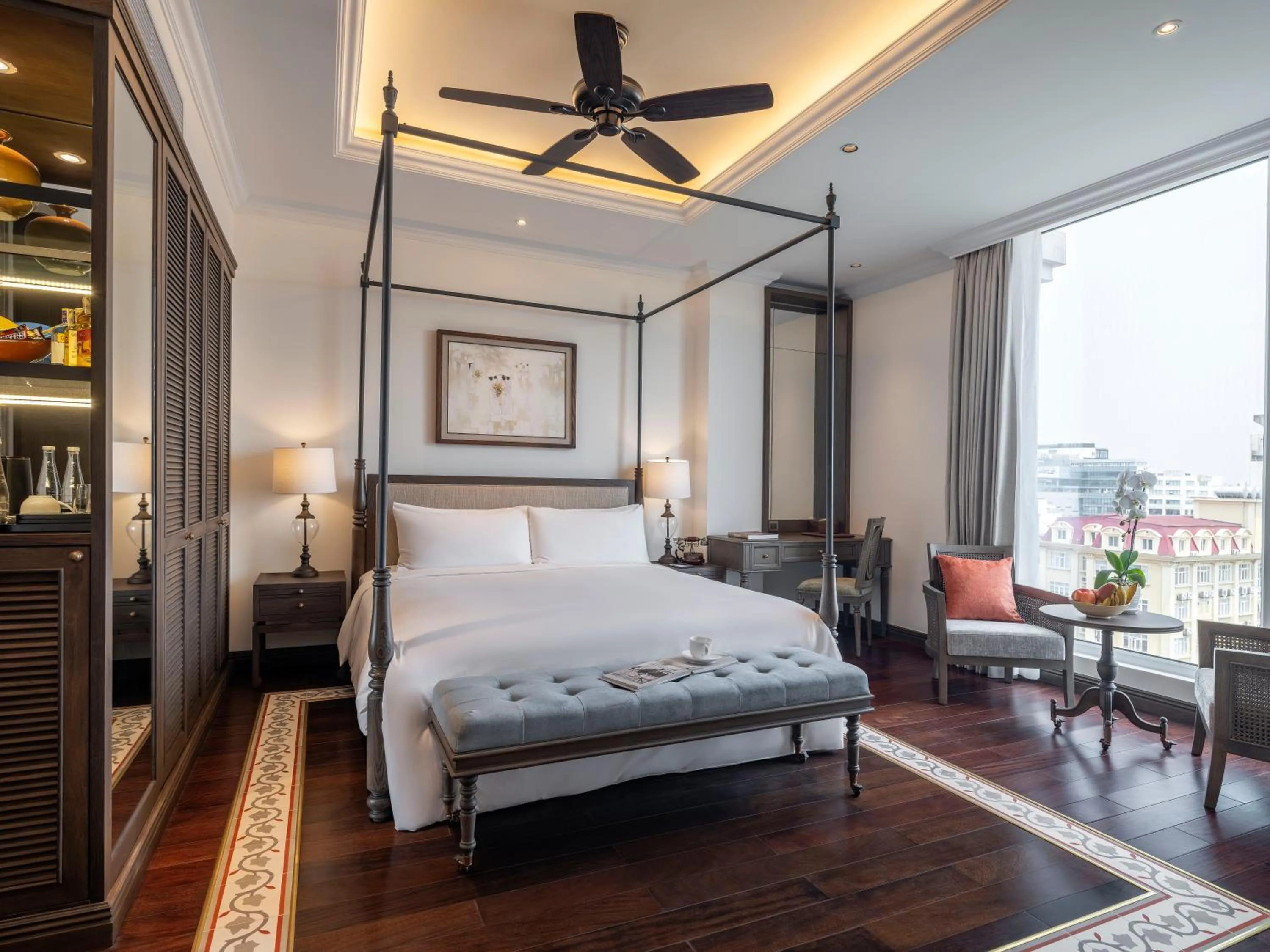 Bedroom, Bed in De Syloia Hotel