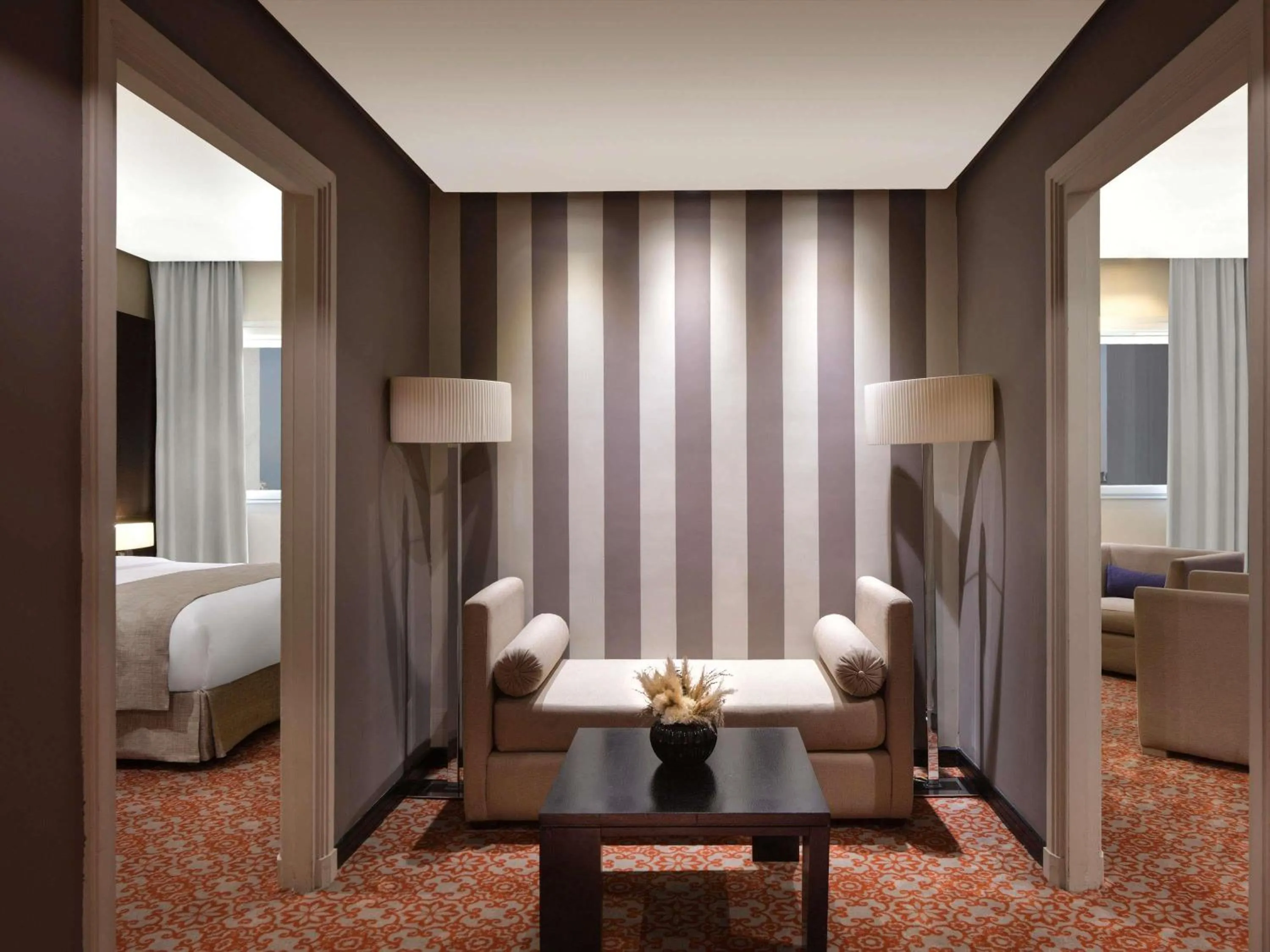 Photo of the whole room, Bed in Mövenpick Hotel Casablanca