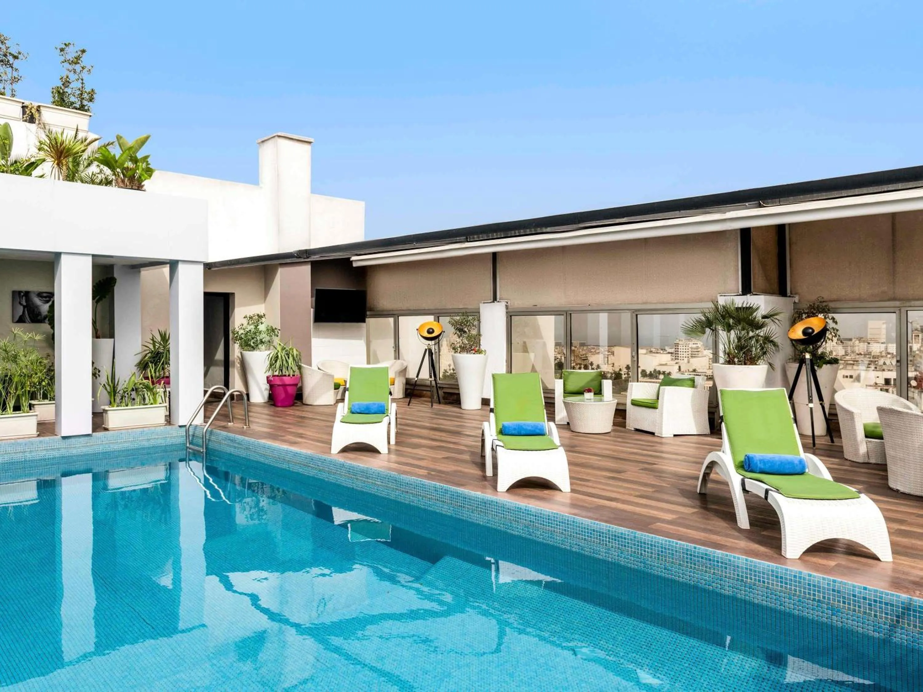 Fitness centre/facilities in Mövenpick Hotel Casablanca