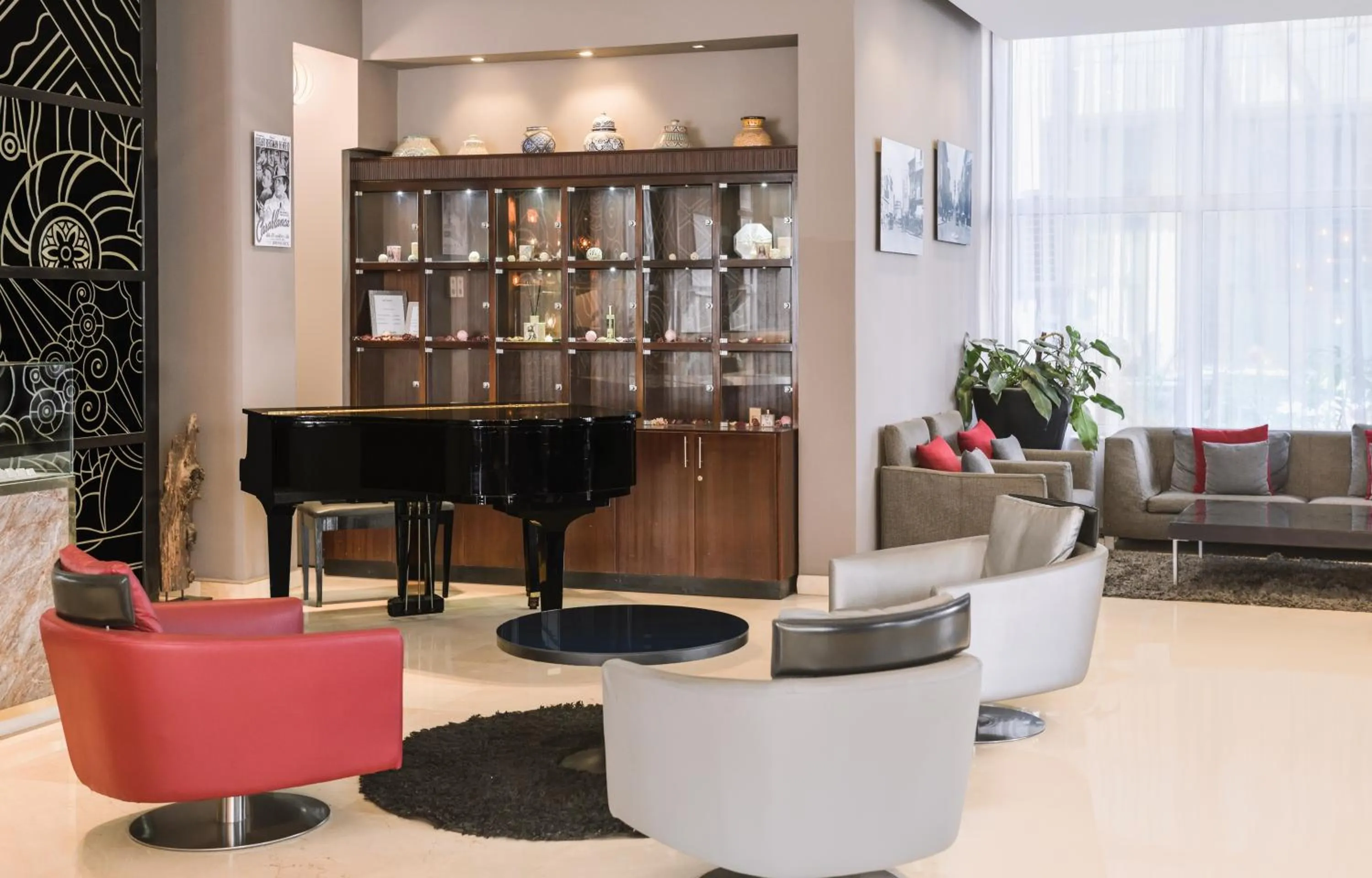 Lobby or reception in Mövenpick Hotel Casablanca