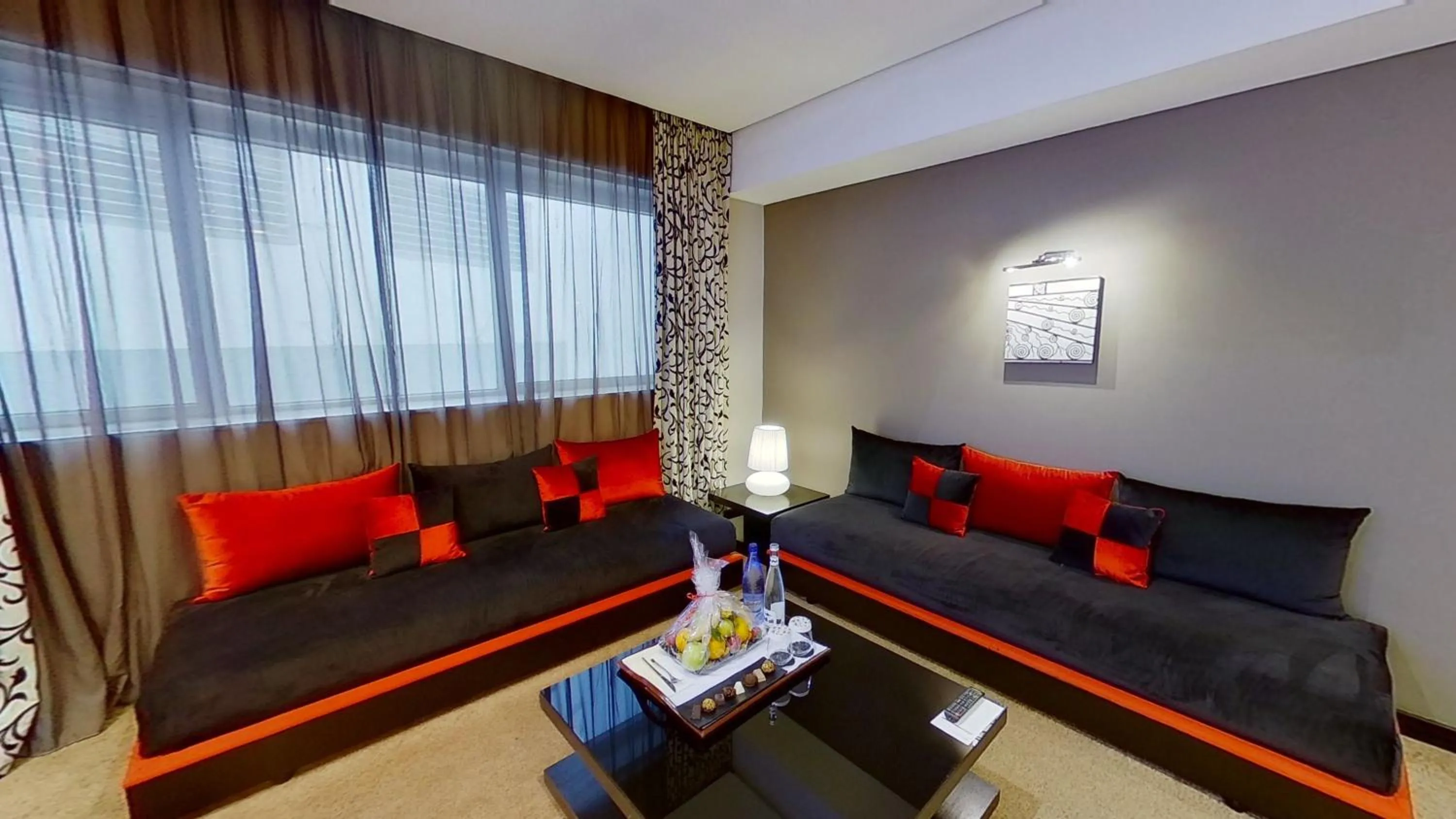 Living room in Mövenpick Hotel Casablanca