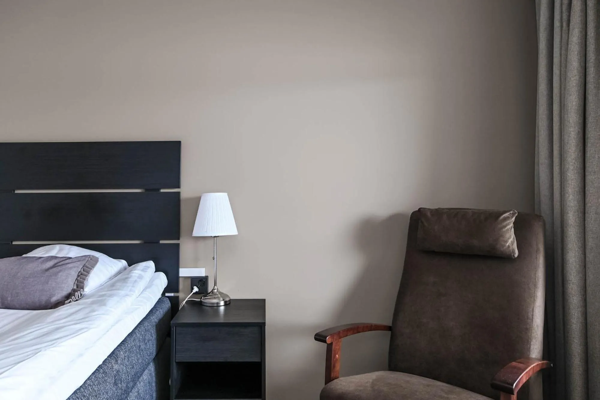 Bed in Hotel Kumpeli Spa