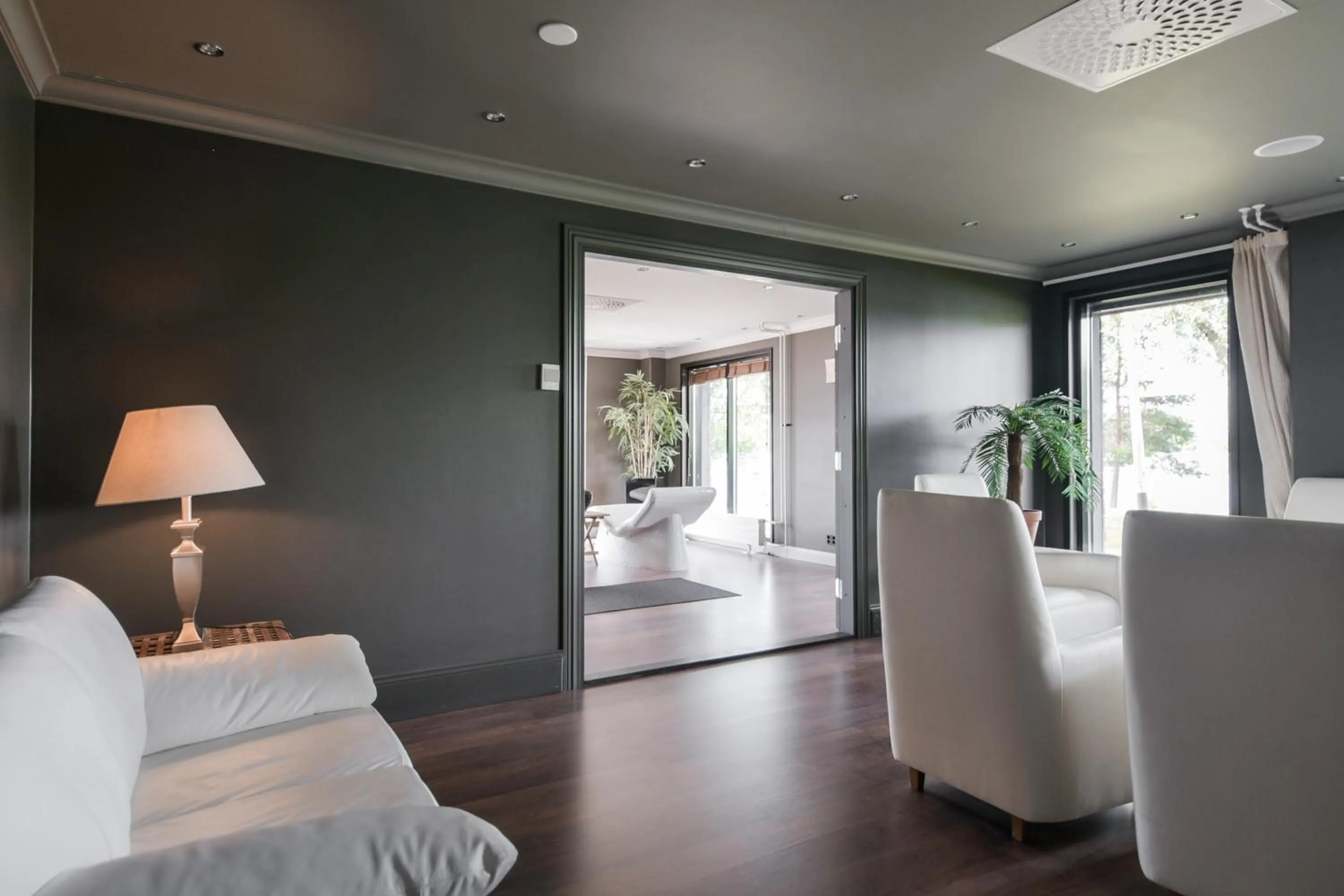 Bed in Hotel Kumpeli Spa