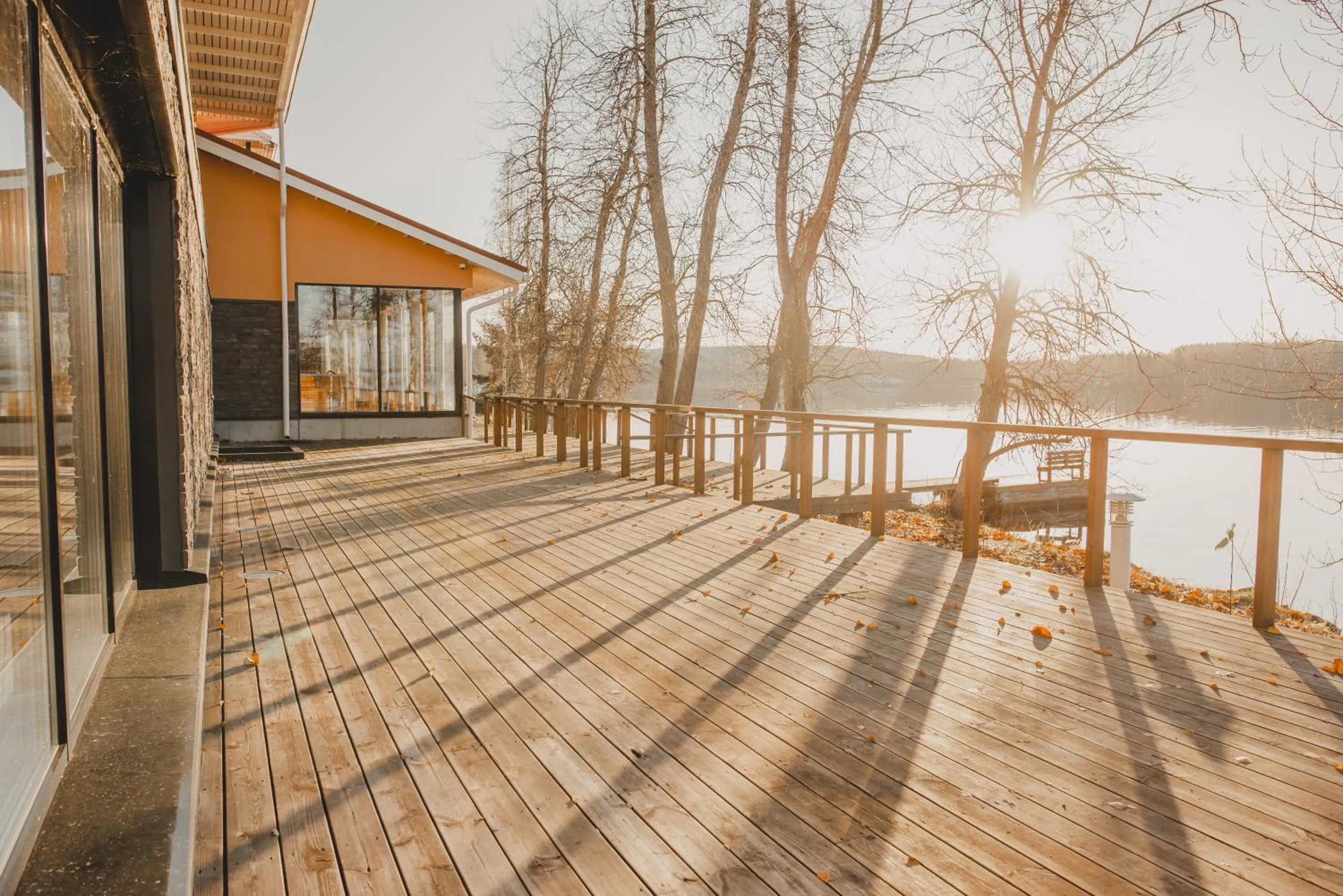 Patio in Hotel Kumpeli Spa