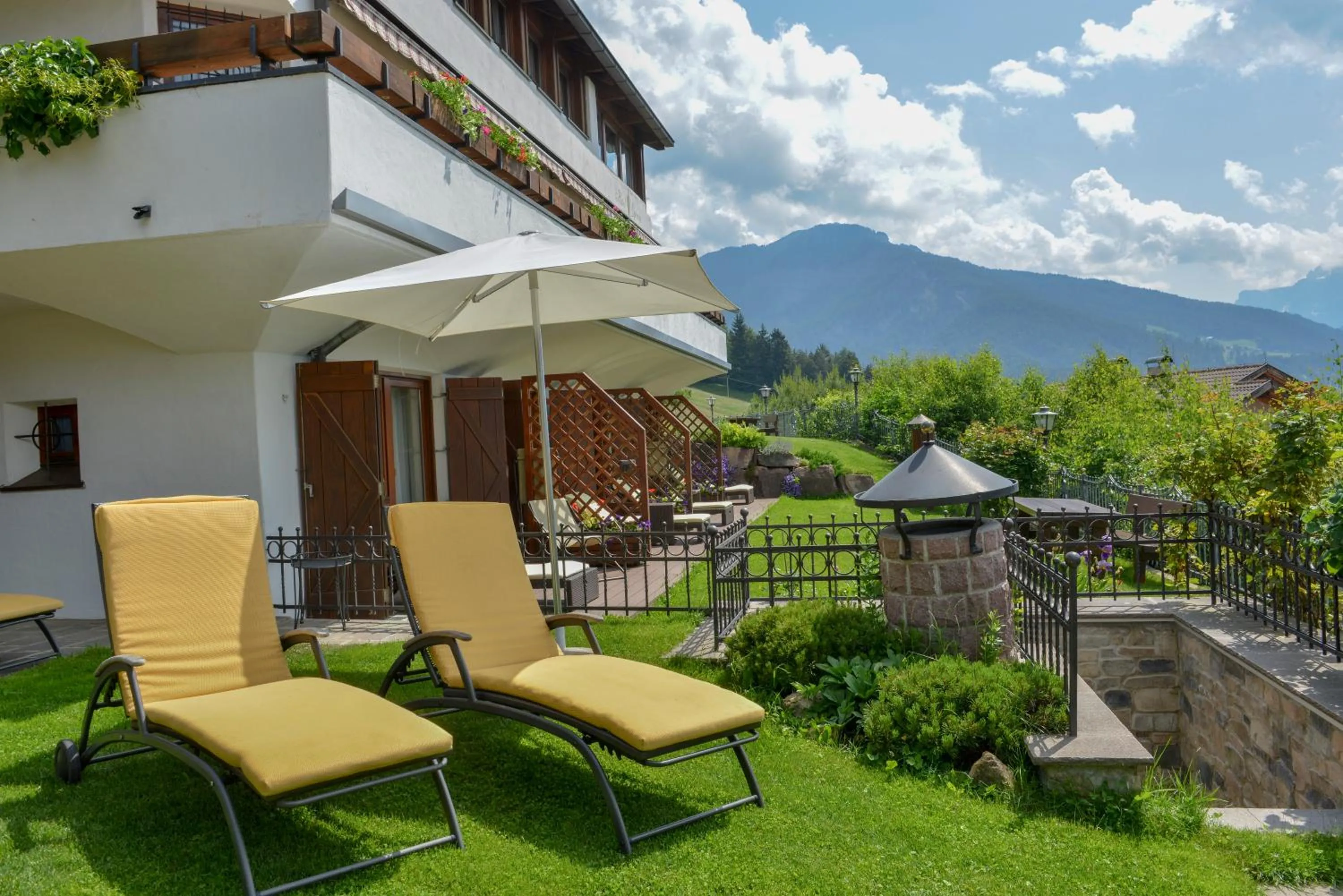 Garden in Hotel Grien