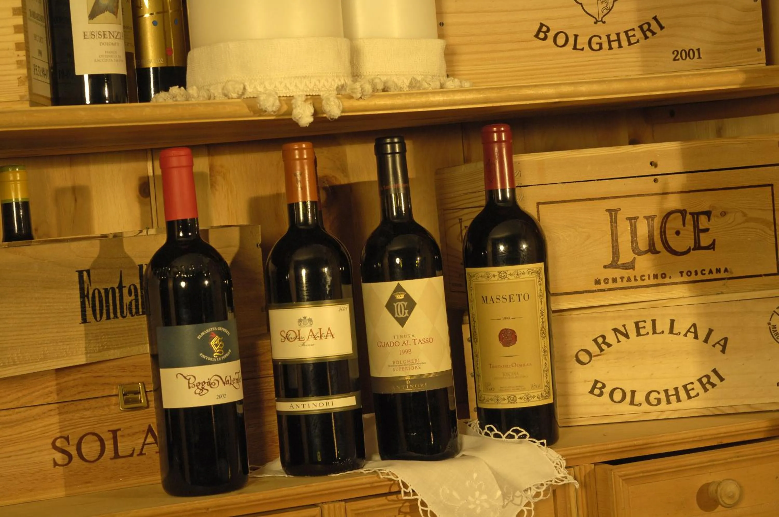 Alcoholic drinks in Hotel Grien