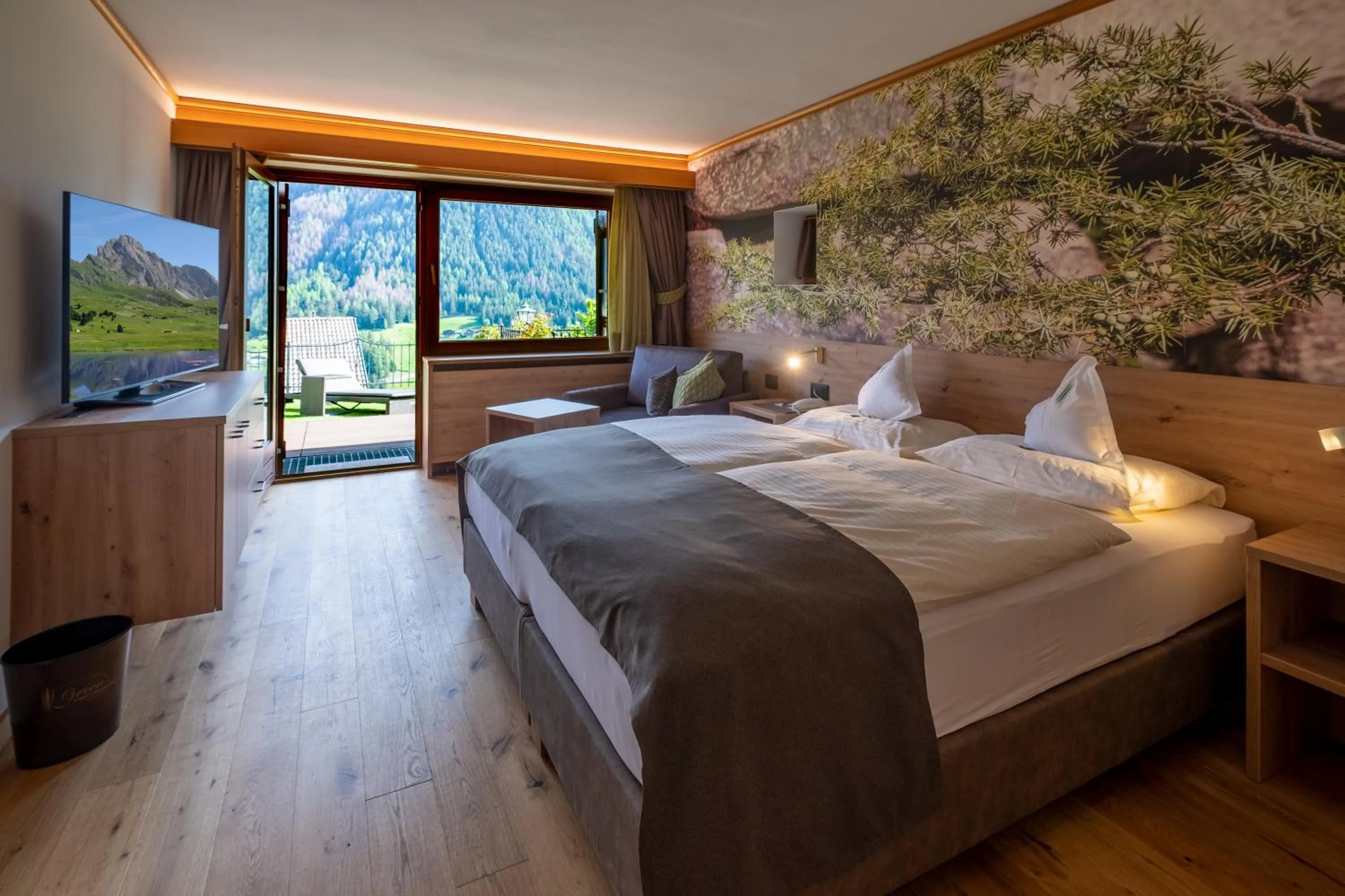 Bedroom, Bed in Hotel Grien