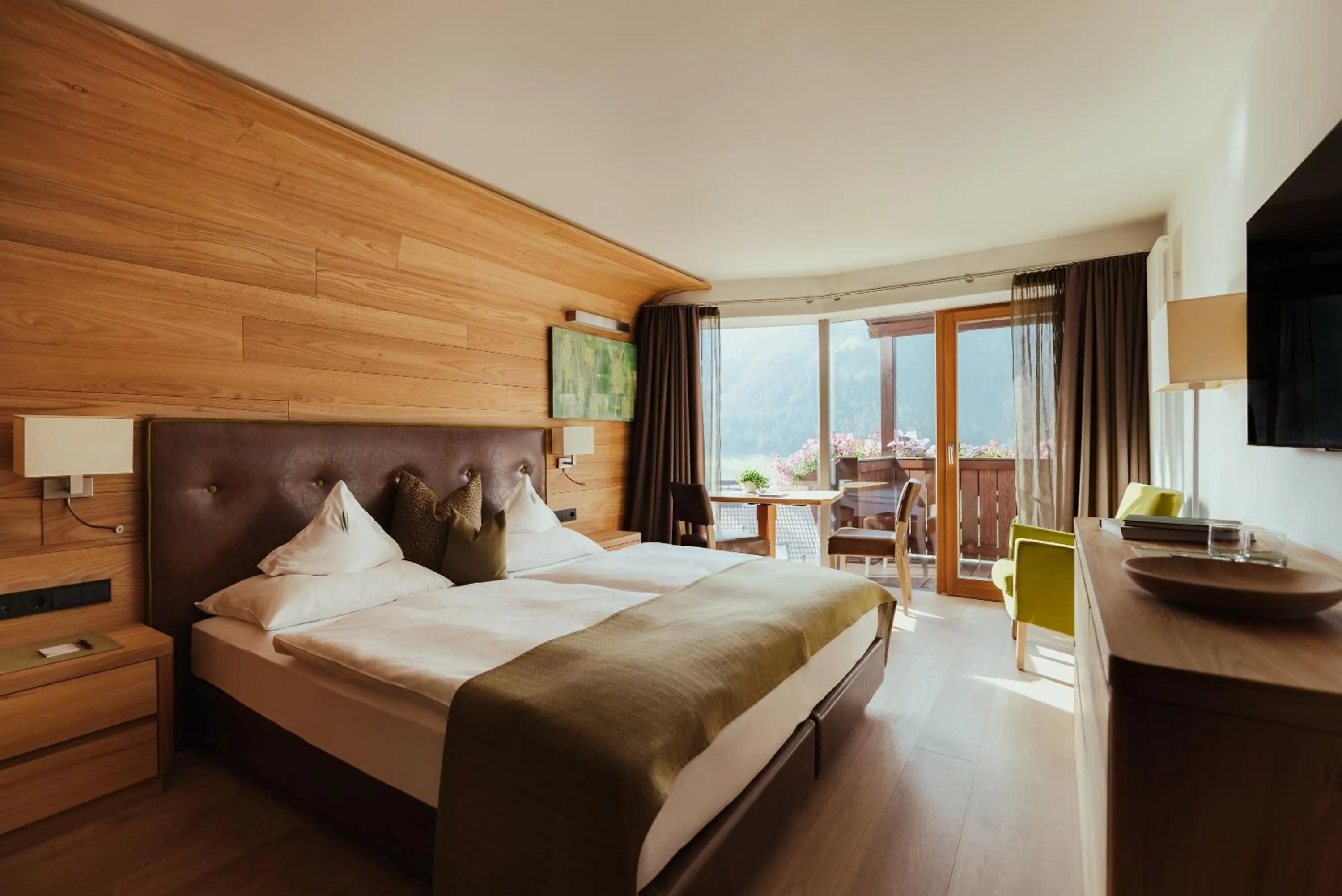 Bedroom, Bed in Hotel Grien