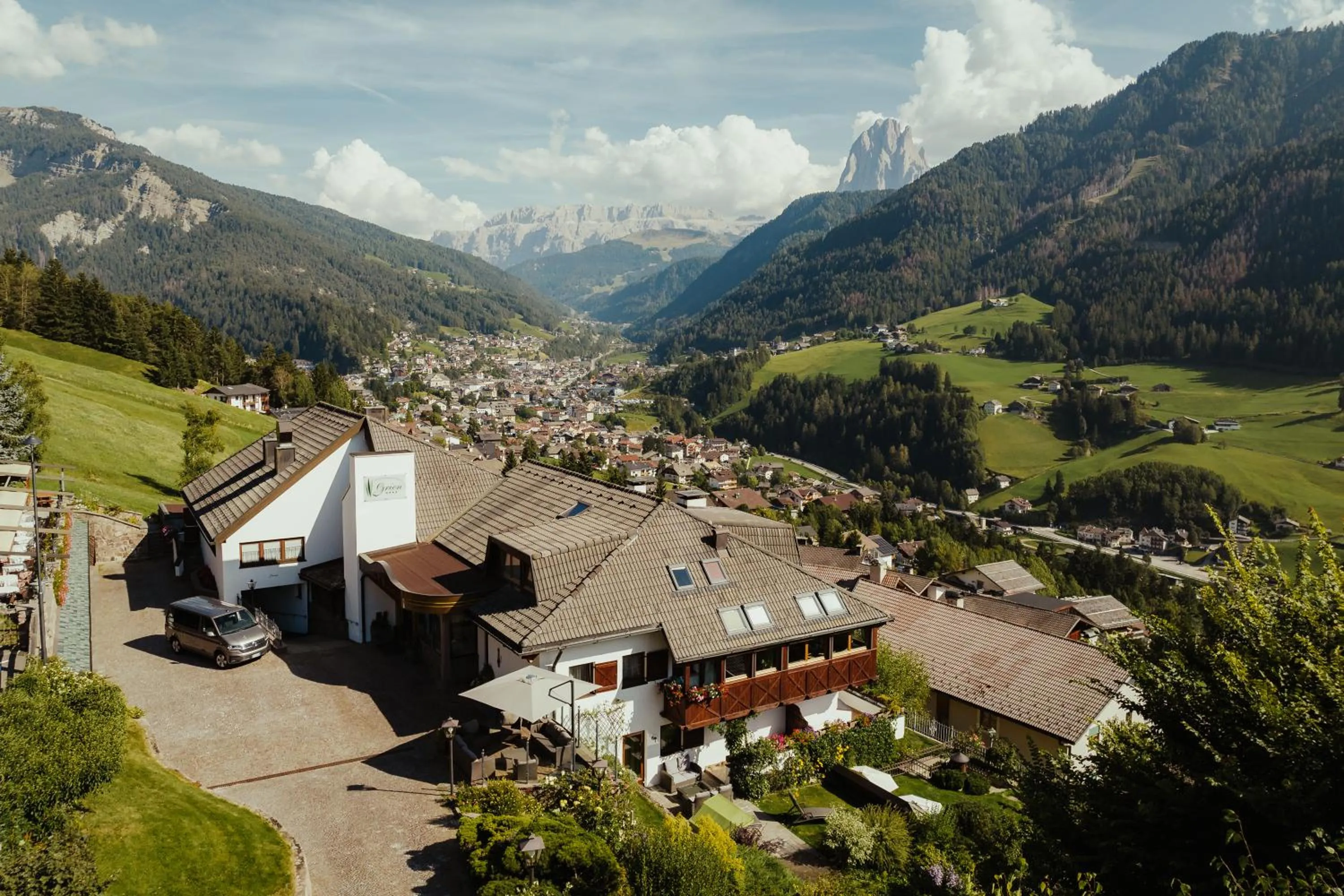 Bird's eye view in Hotel Grien