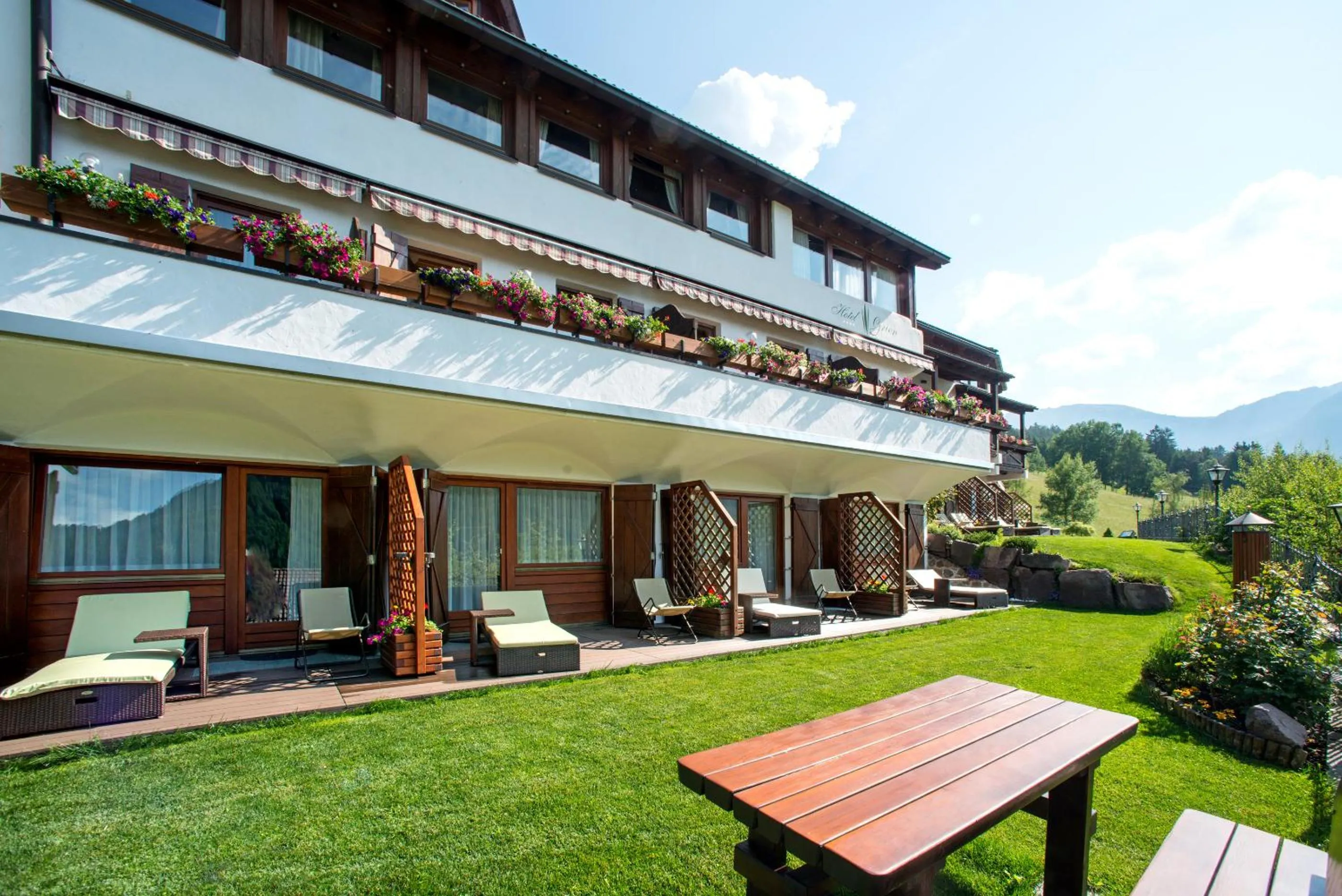 Garden in Hotel Grien