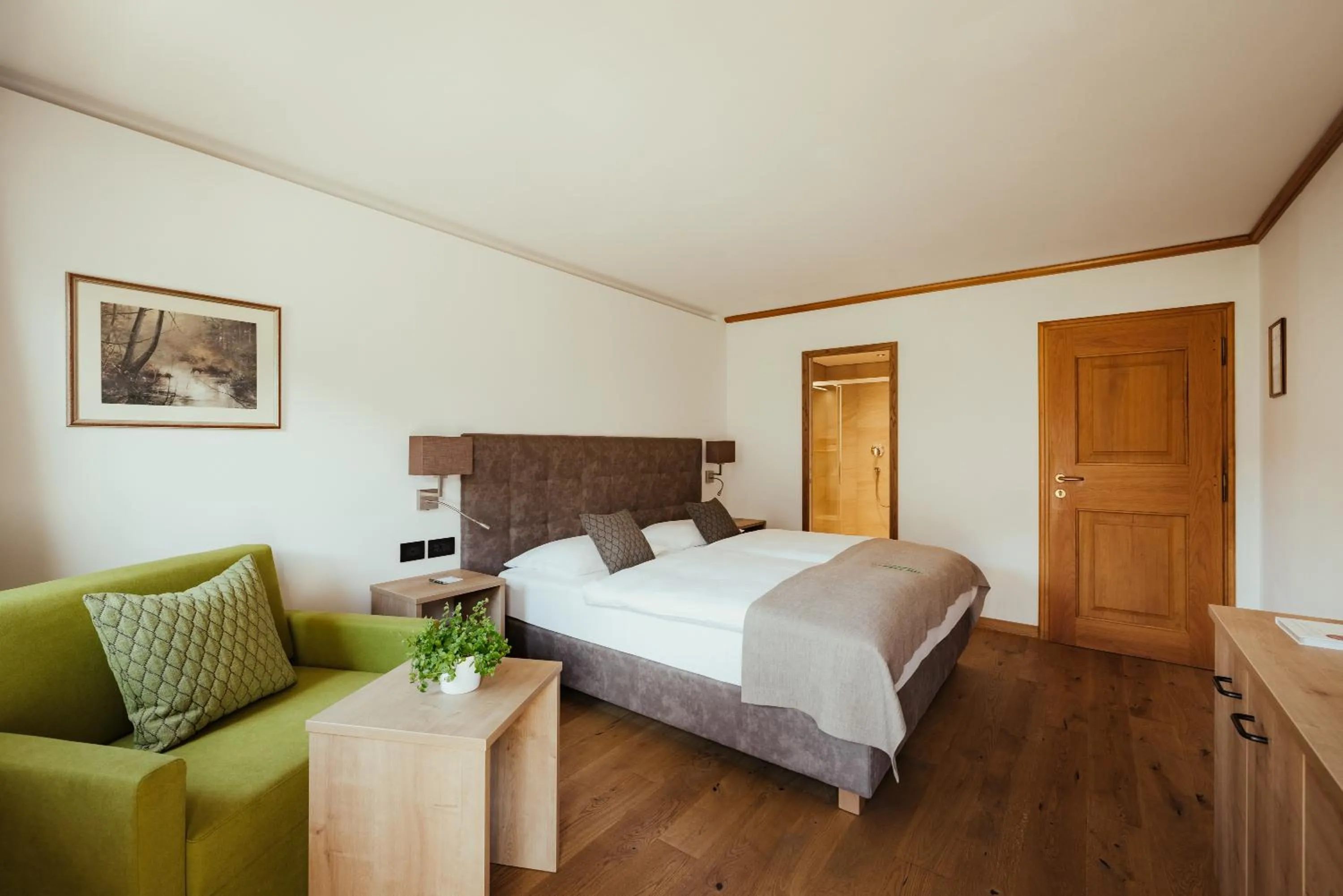 Bedroom, Bed in Hotel Grien