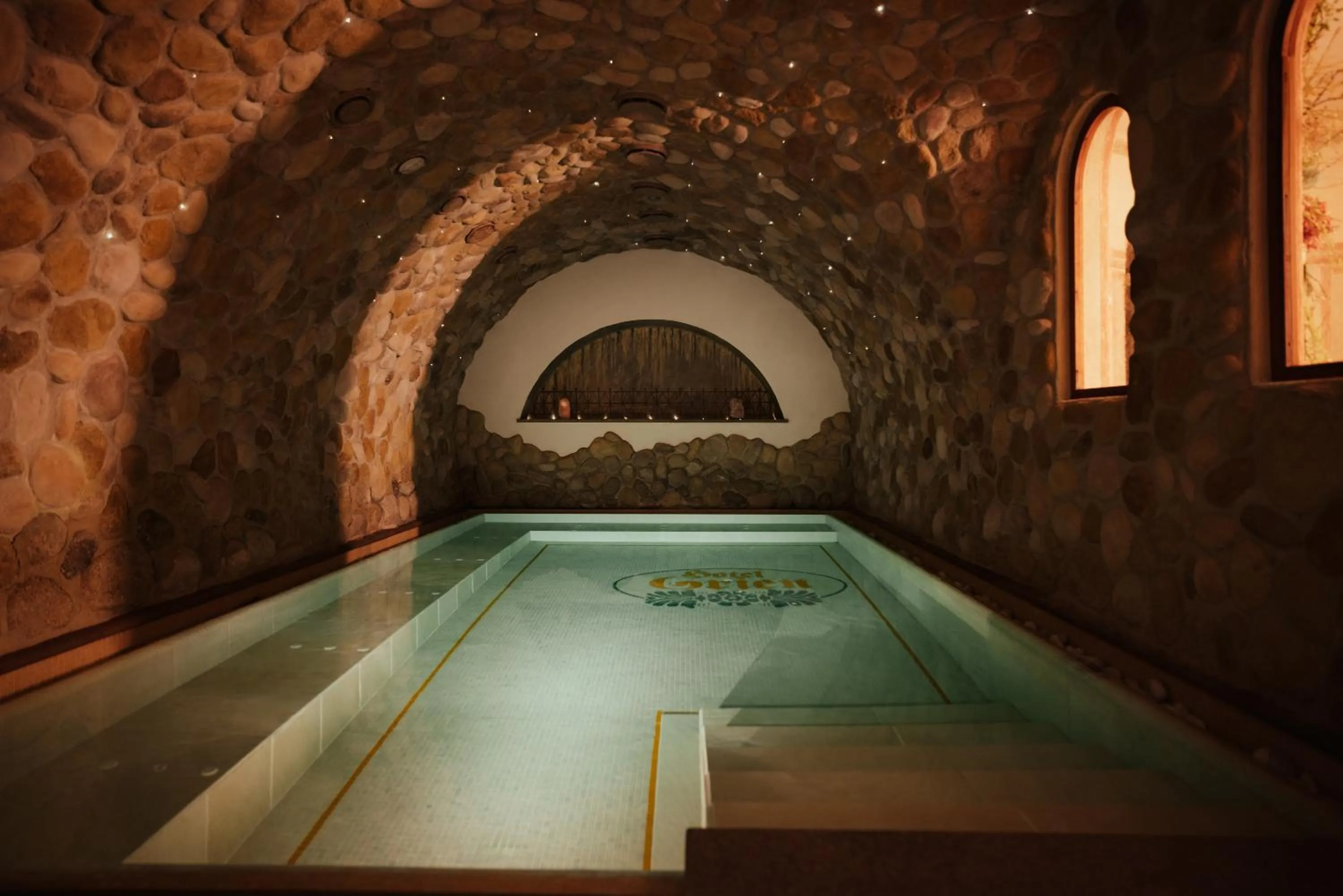 Hot Tub in Hotel Grien