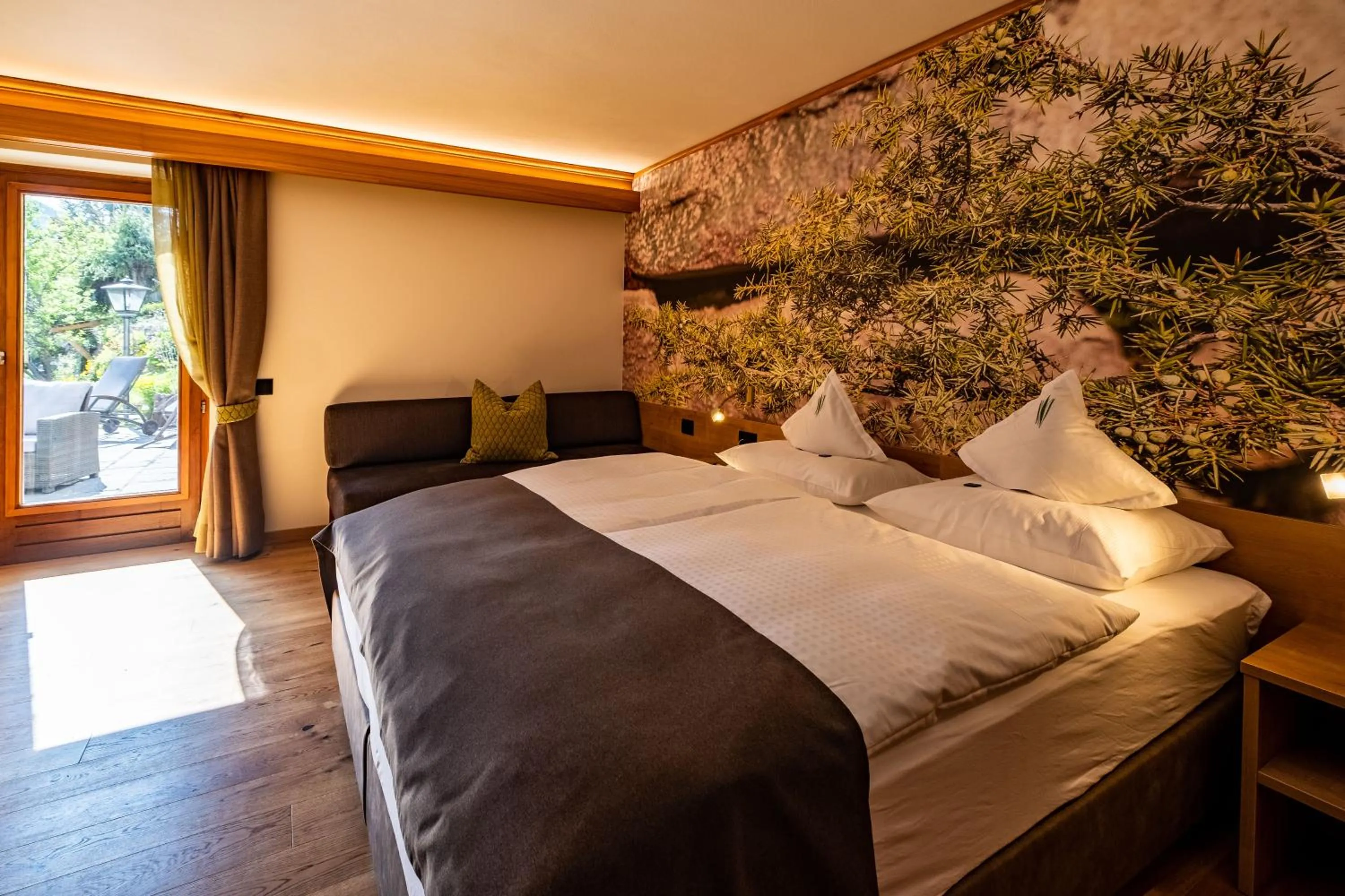 Bedroom, Bed in Hotel Grien