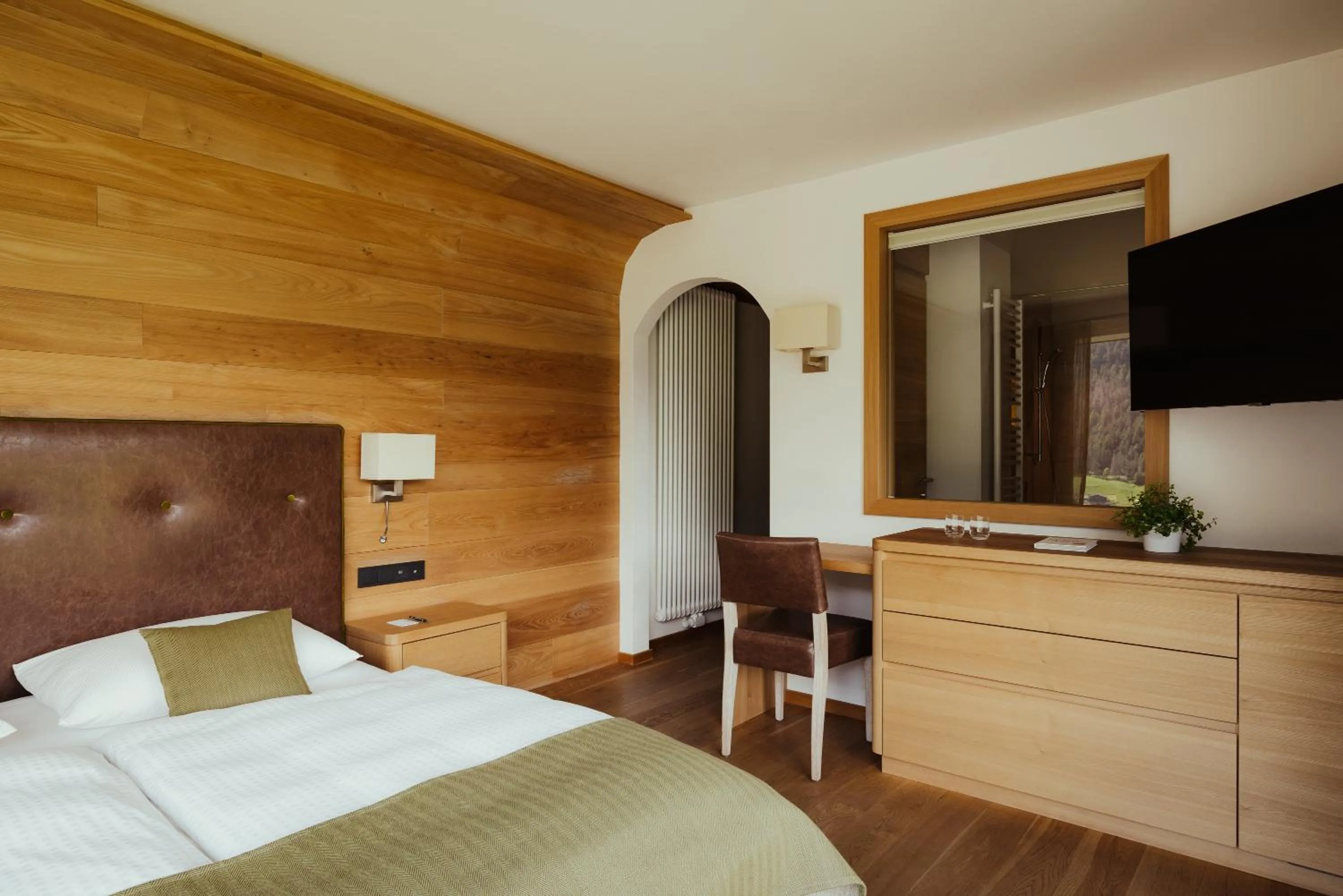 Bedroom, Bed in Hotel Grien