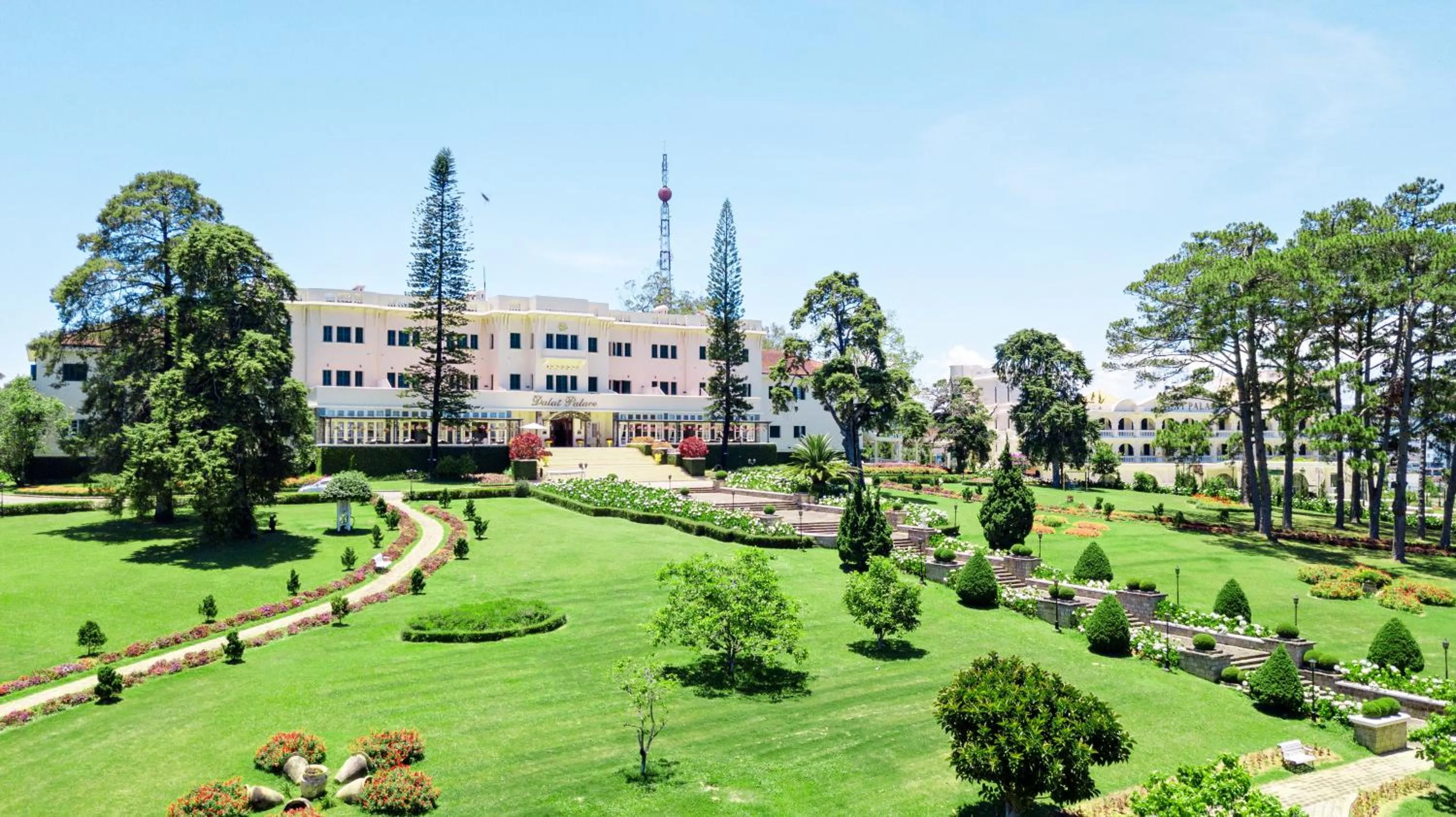 Property building in Dalat Palace Heritage Hotel