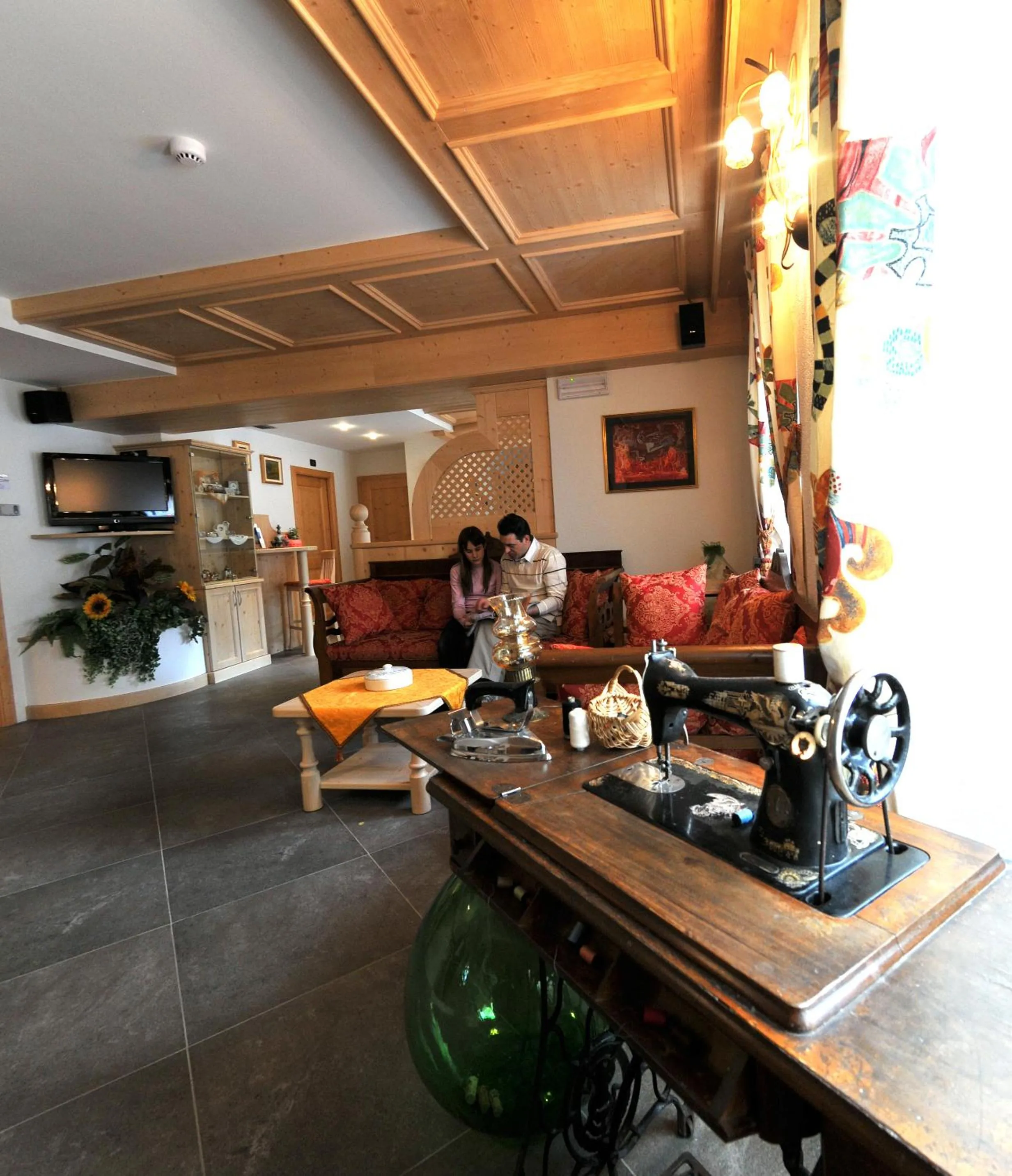 Lobby or reception in Hotel Il Maniero