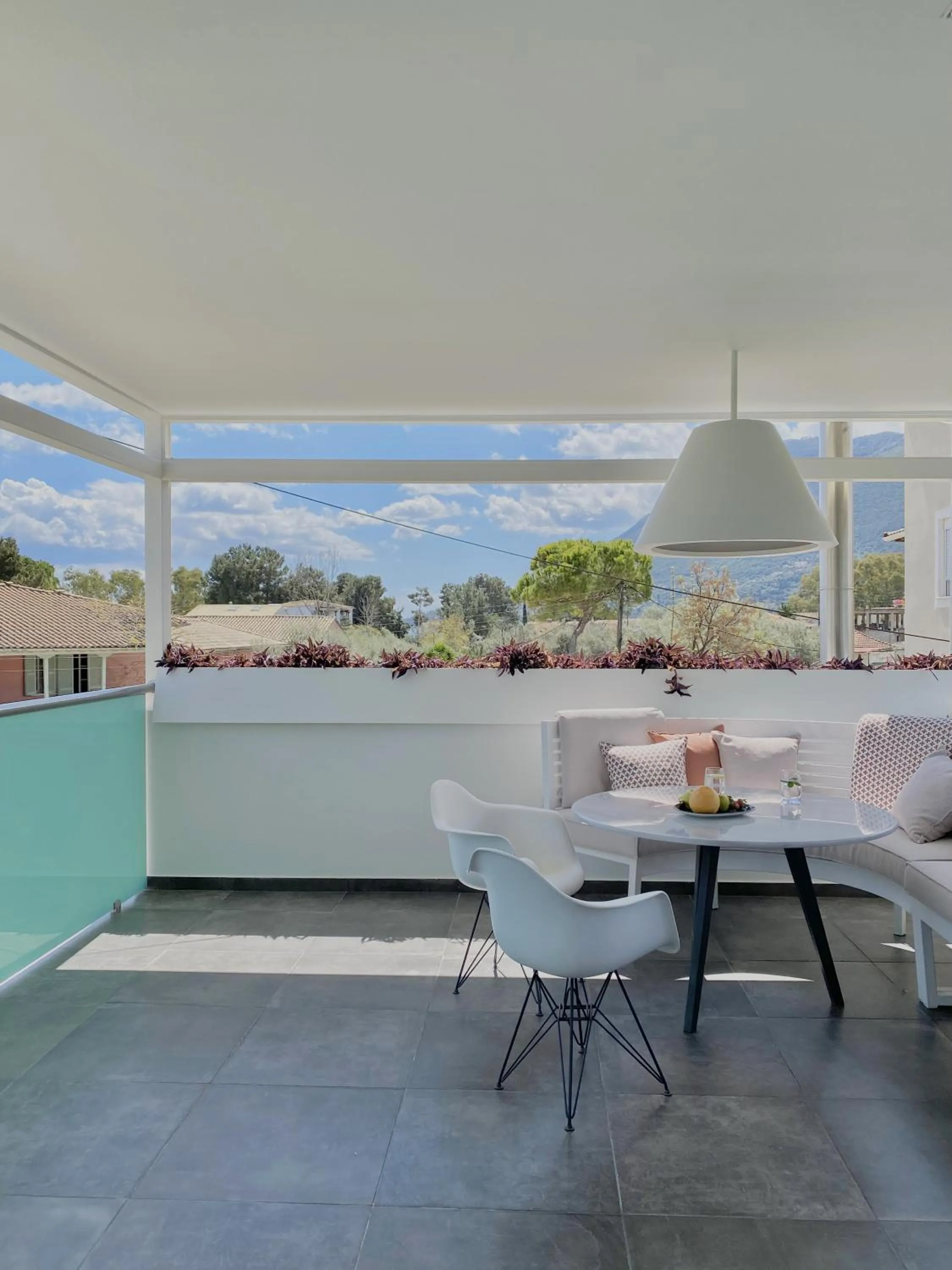 Balcony/Terrace in Thomais Boutique Hotel