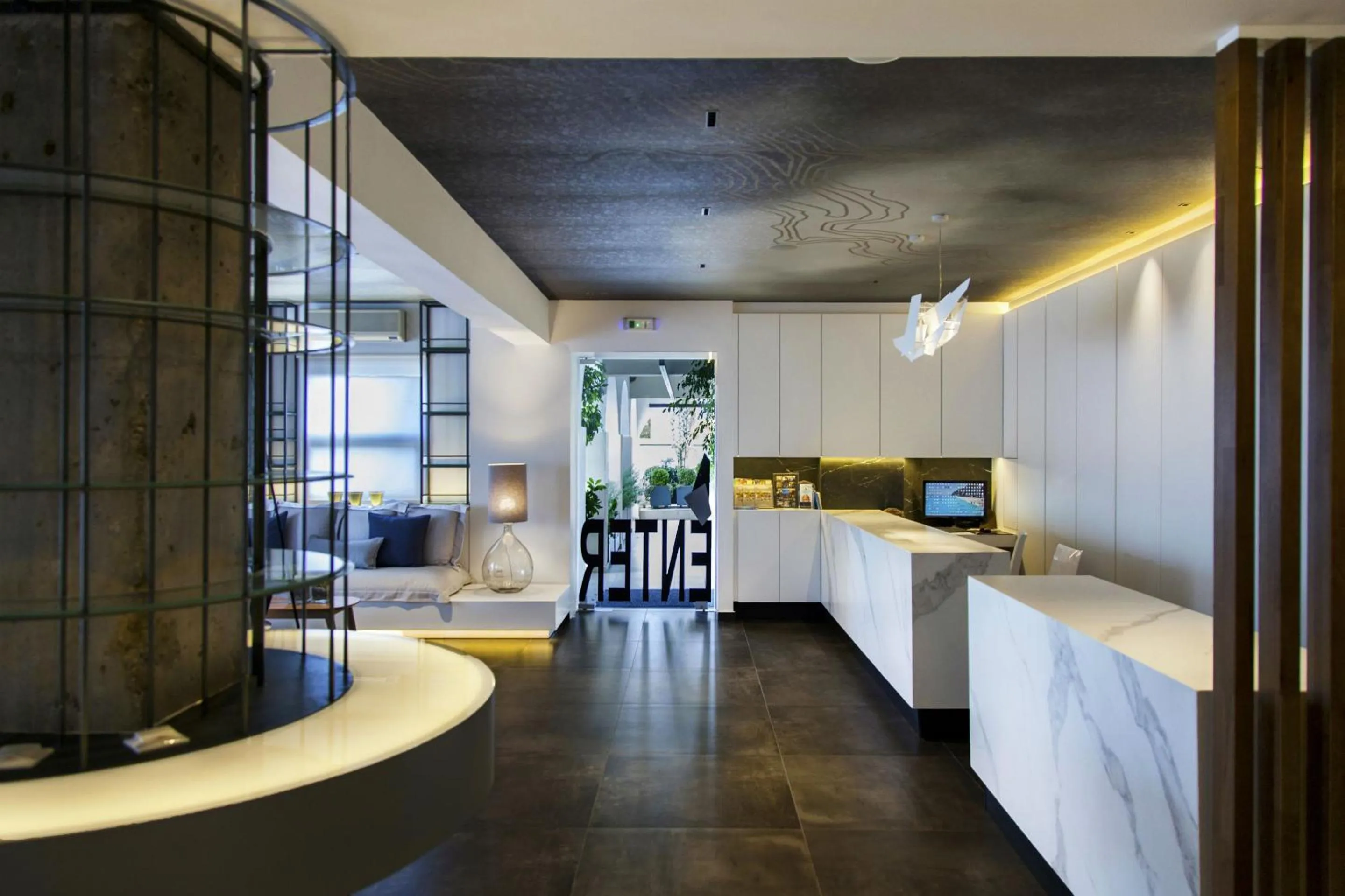 Lobby or reception in Thomais Boutique Hotel