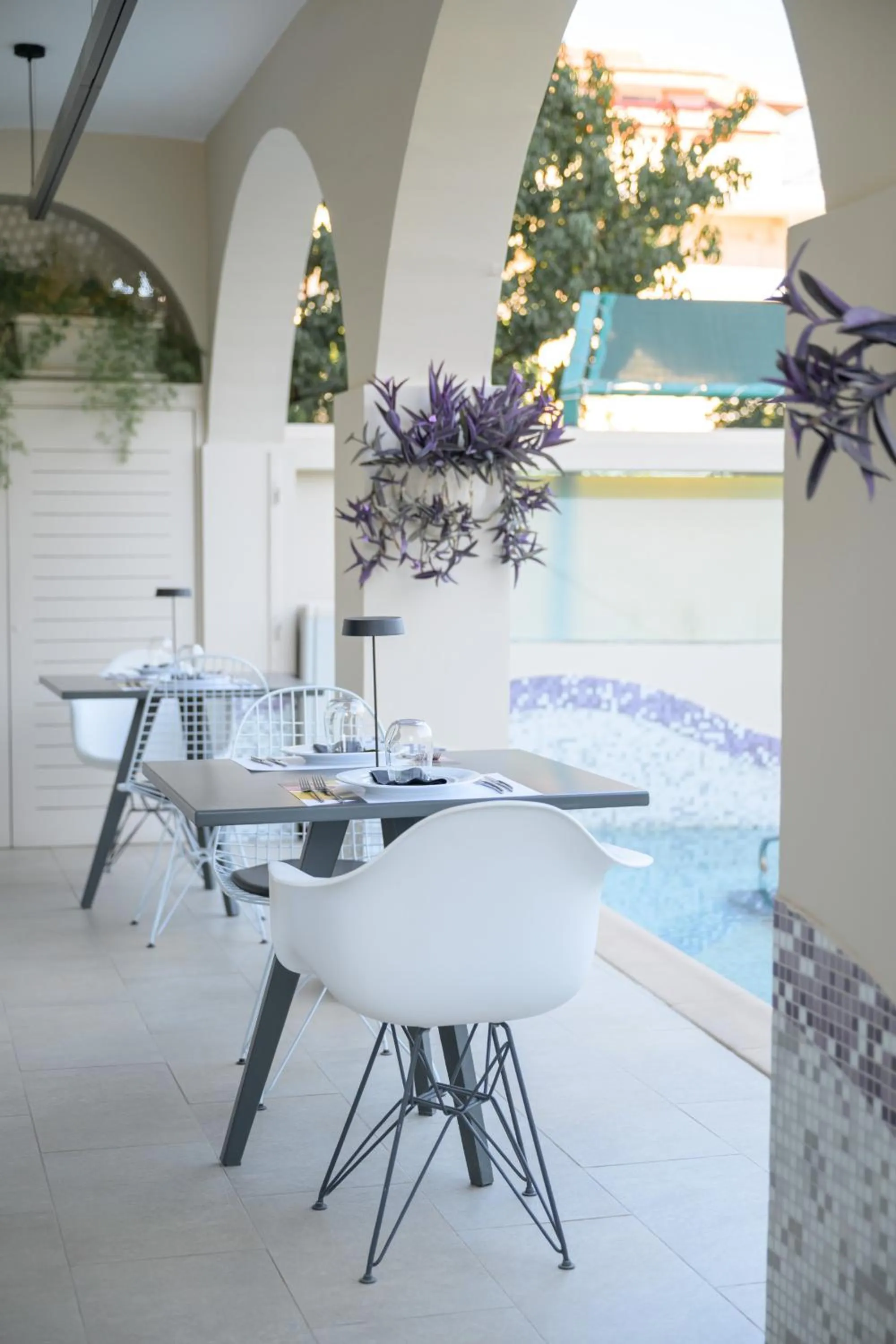 Restaurant/places to eat in Thomais Boutique Hotel