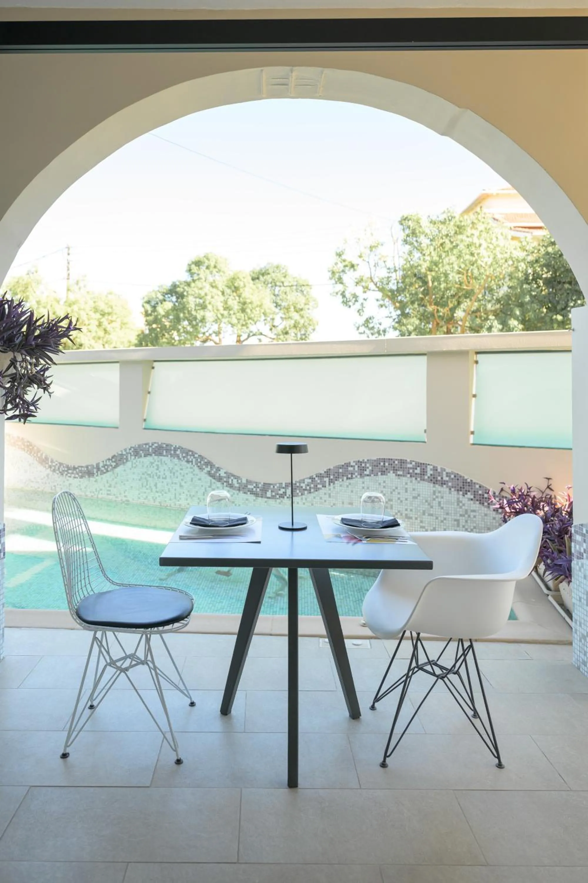 Restaurant/places to eat in Thomais Boutique Hotel