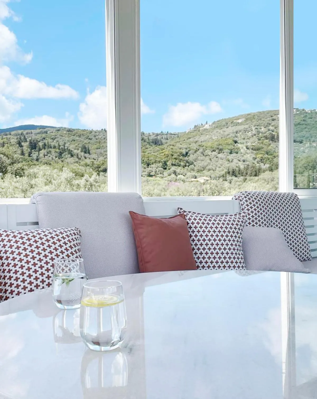 Balcony/Terrace in Thomais Boutique Hotel