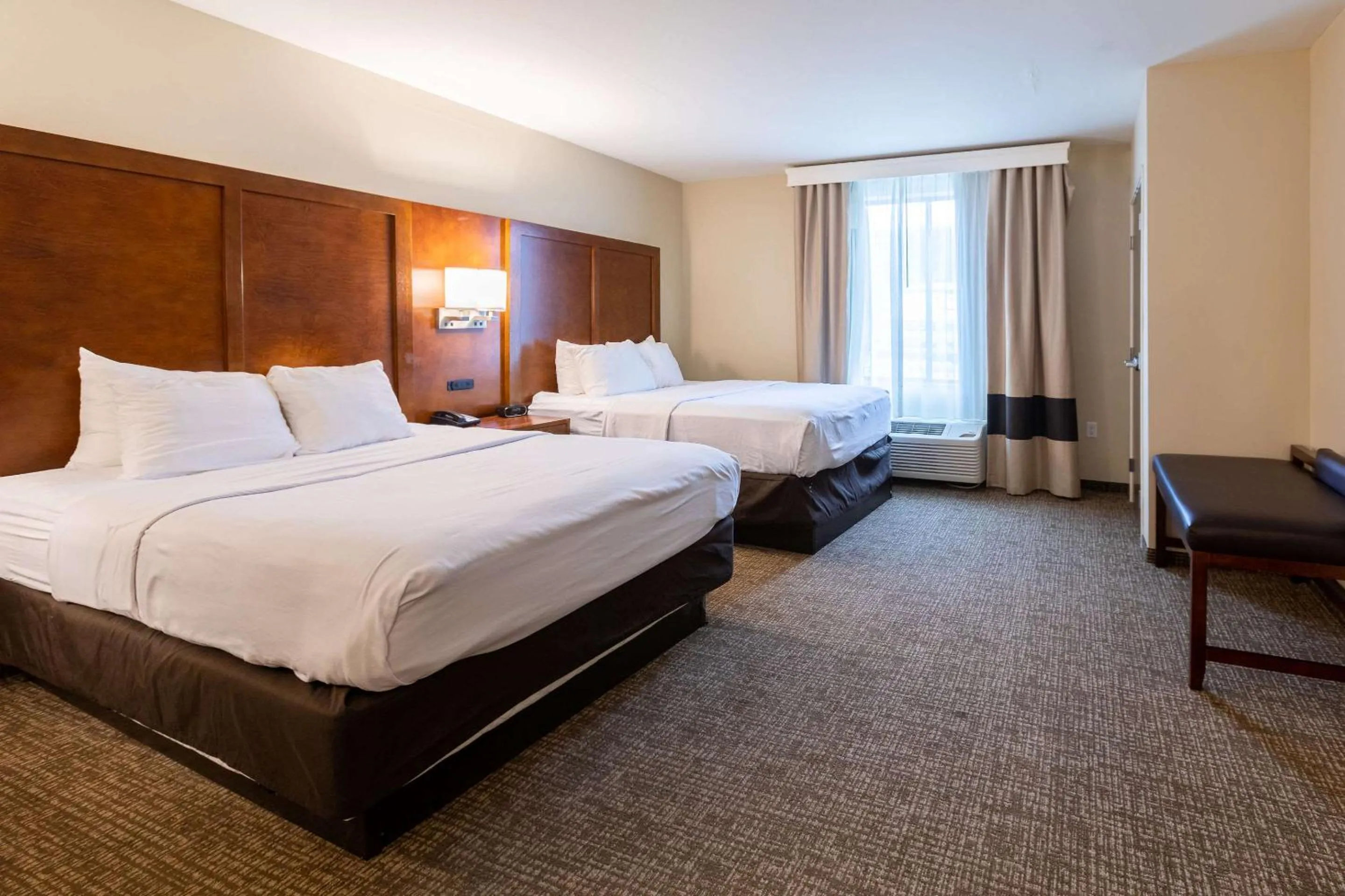 Bedroom, Bed in Comfort Suites Denver near Anschutz Medical Campus