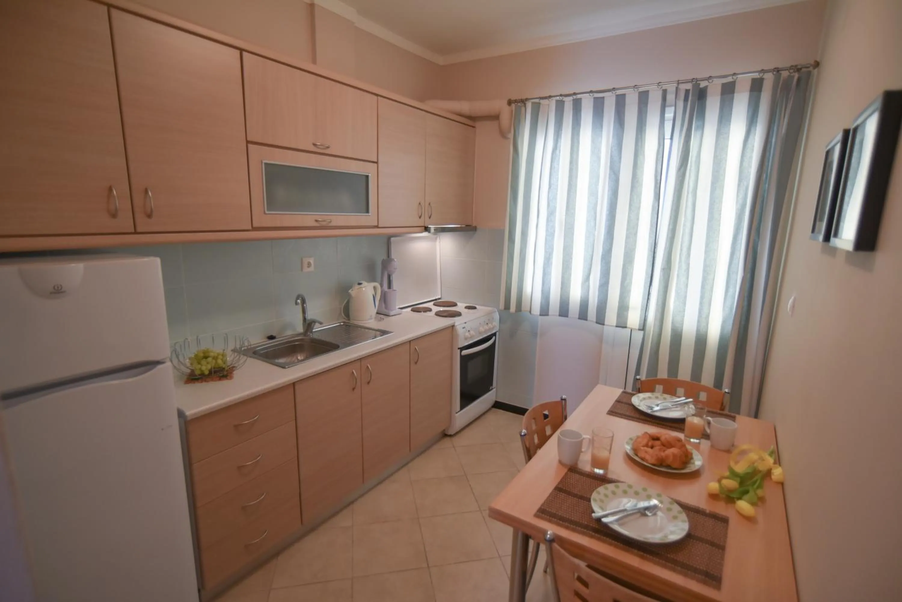 Kitchen or kitchenette in Villa Theodora