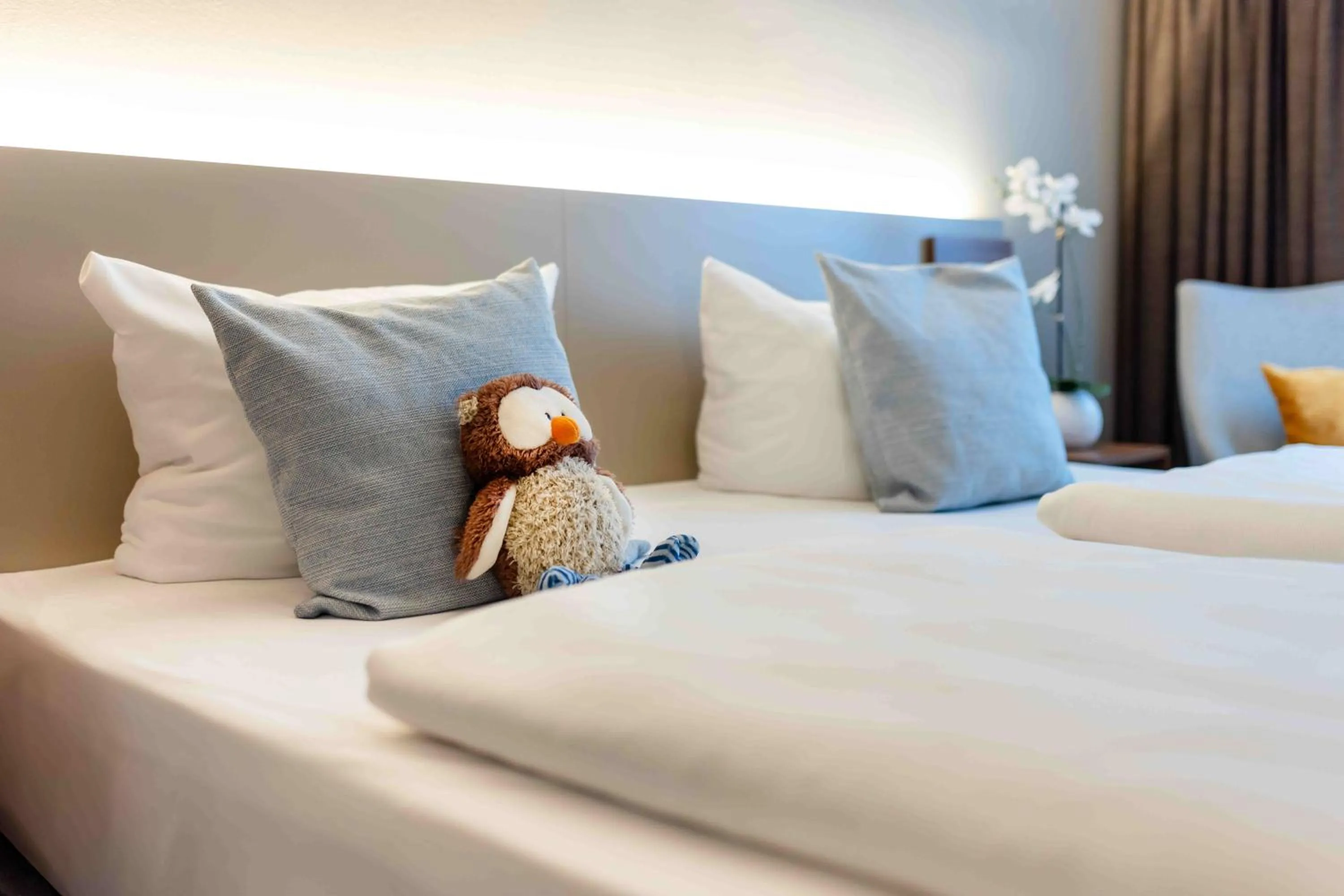 Bed in Hey Lou Hotel Monheim am Rhein