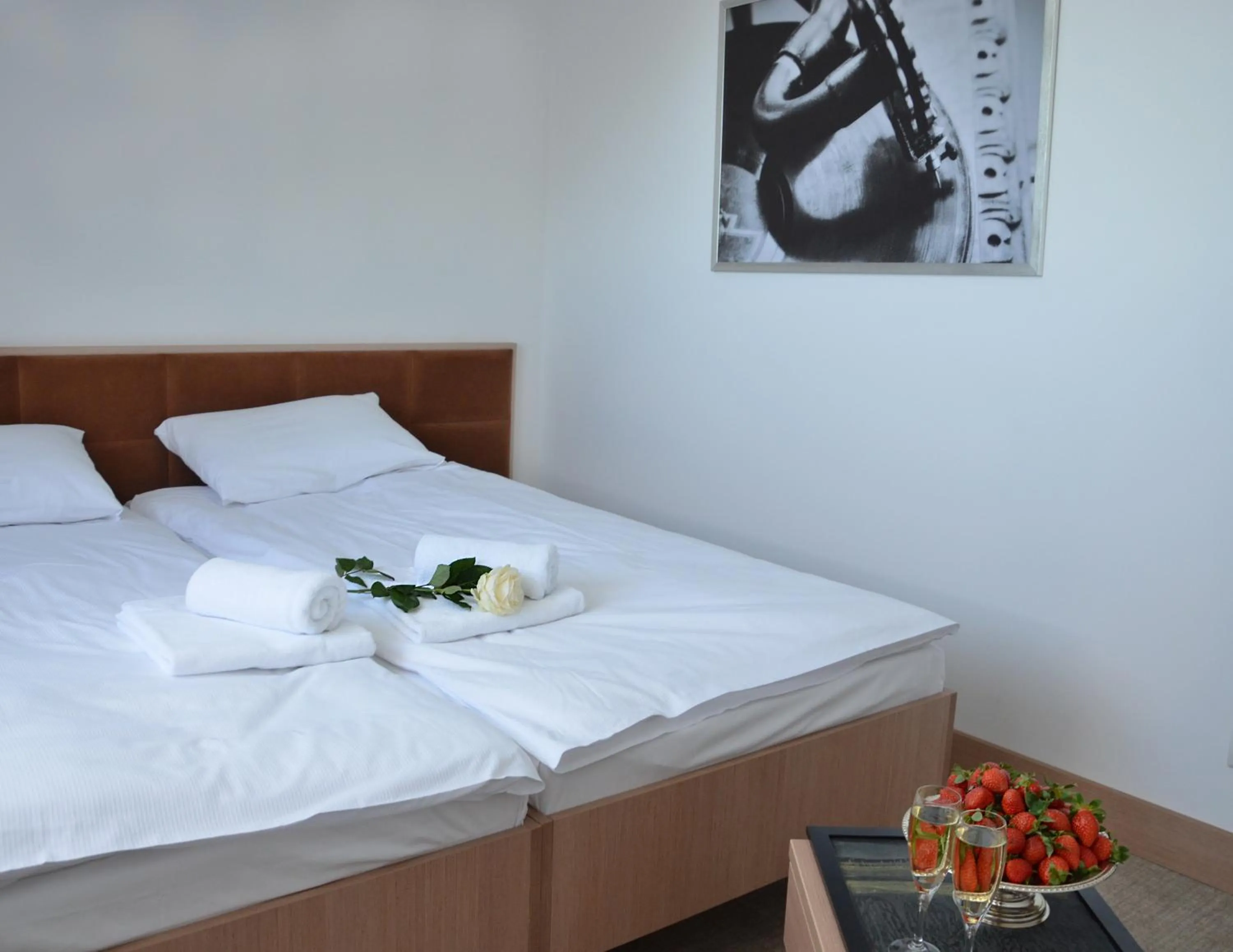 Bed in Hotel Avangarda