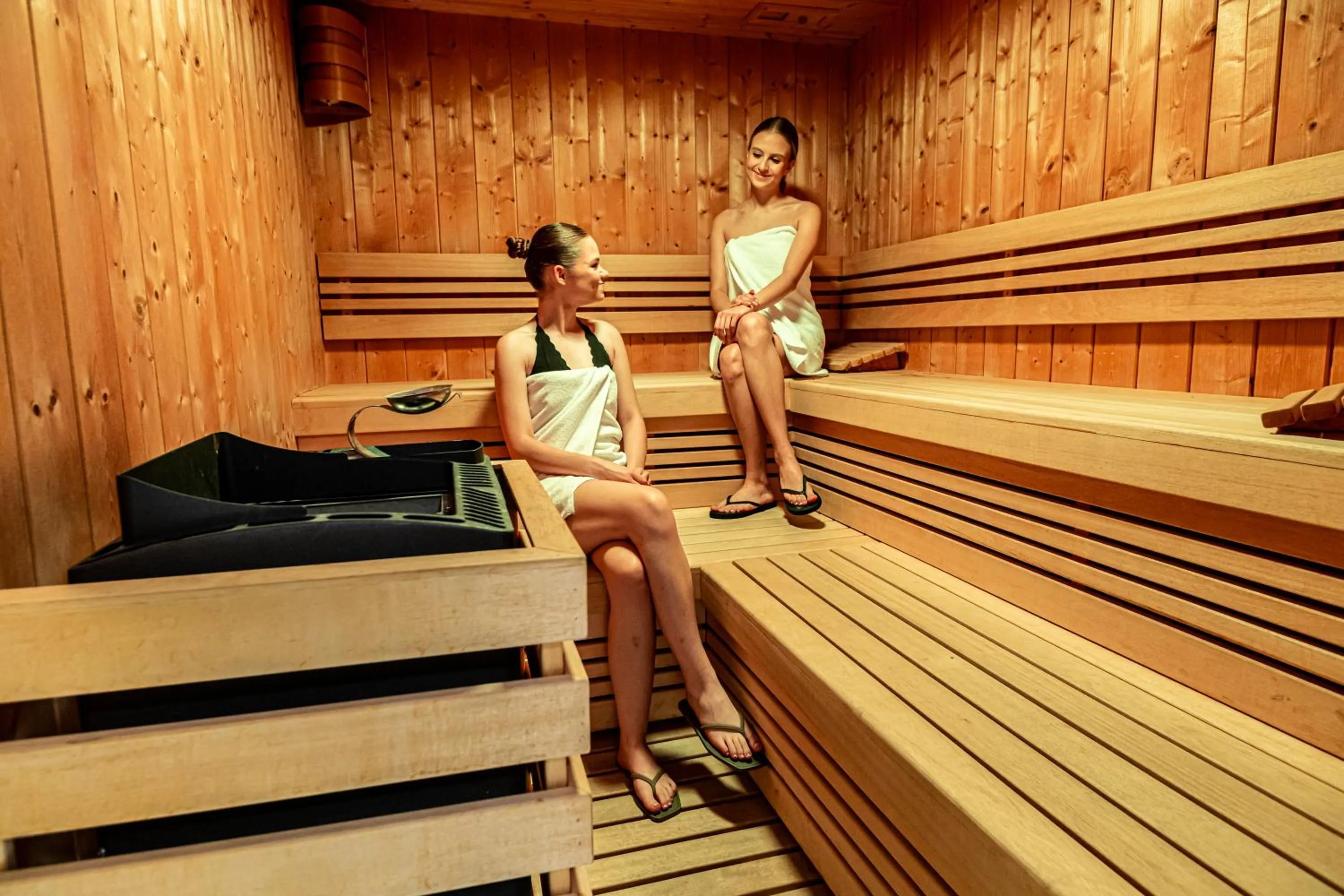 Sauna in Hotel Avangarda
