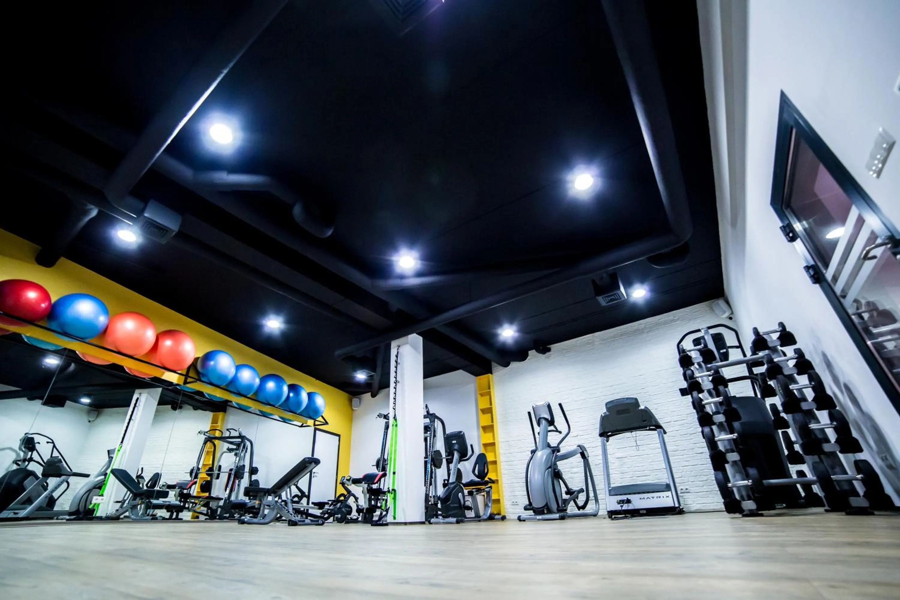 Fitness centre/facilities in Hotel Avangarda
