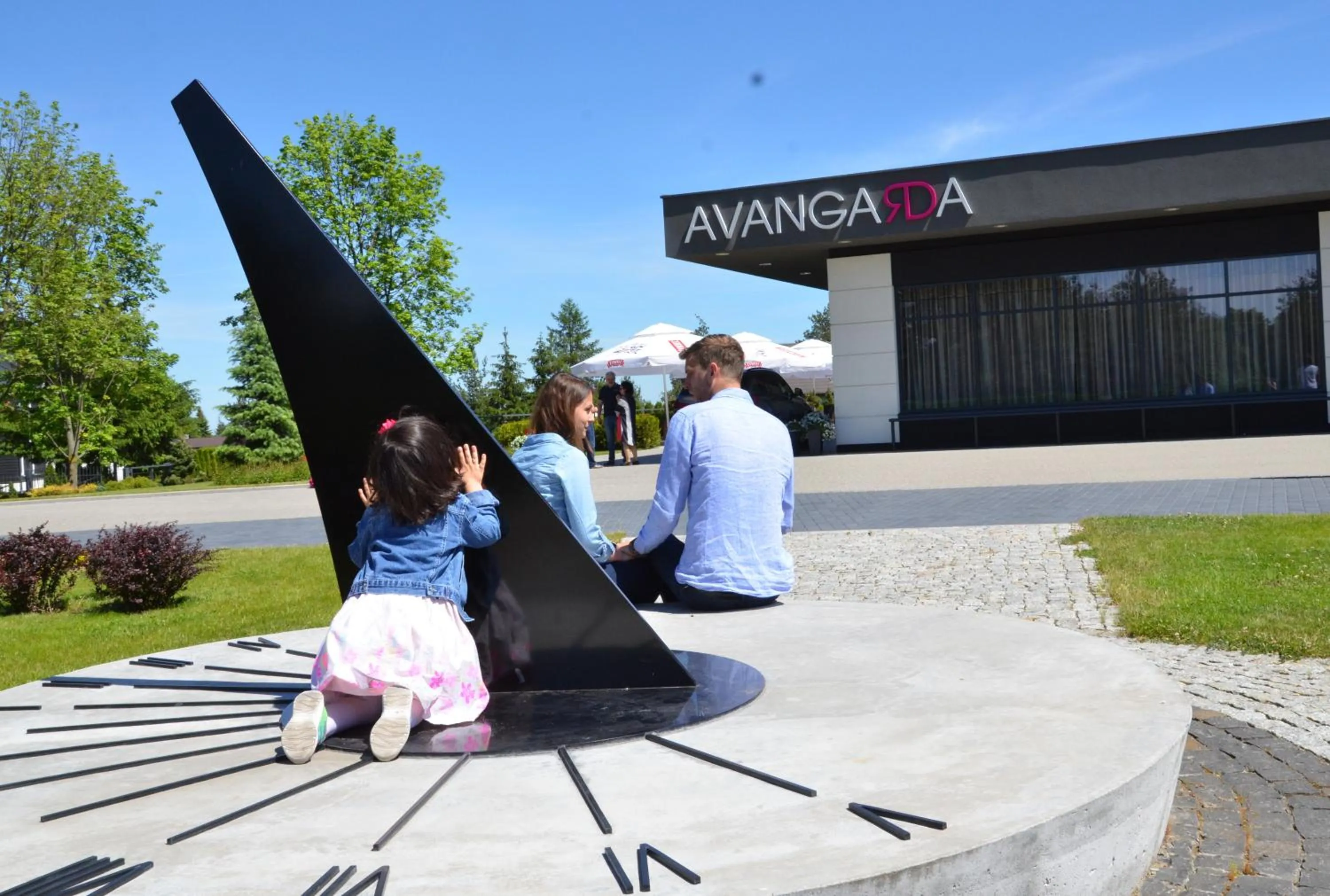 Property building in Hotel Avangarda