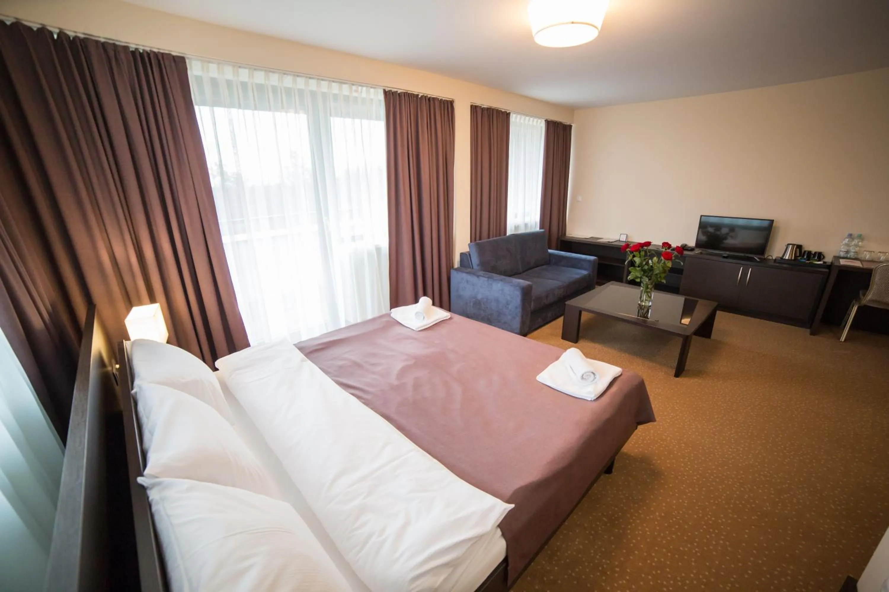 Photo of the whole room, Bed in Hotel Avangarda