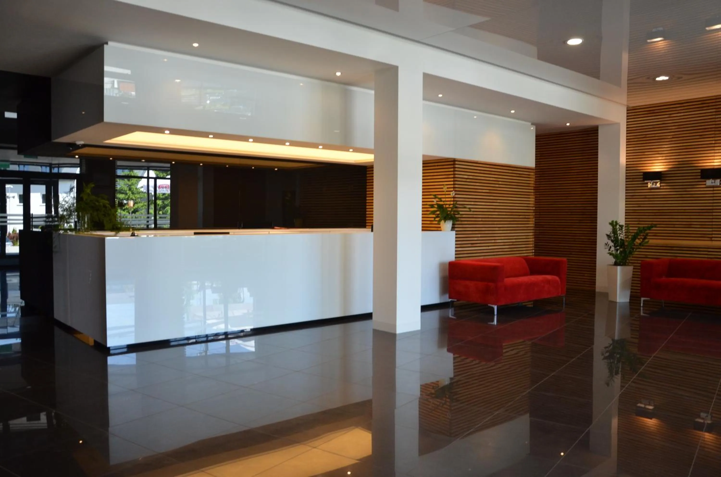 Lobby or reception in Hotel Avangarda