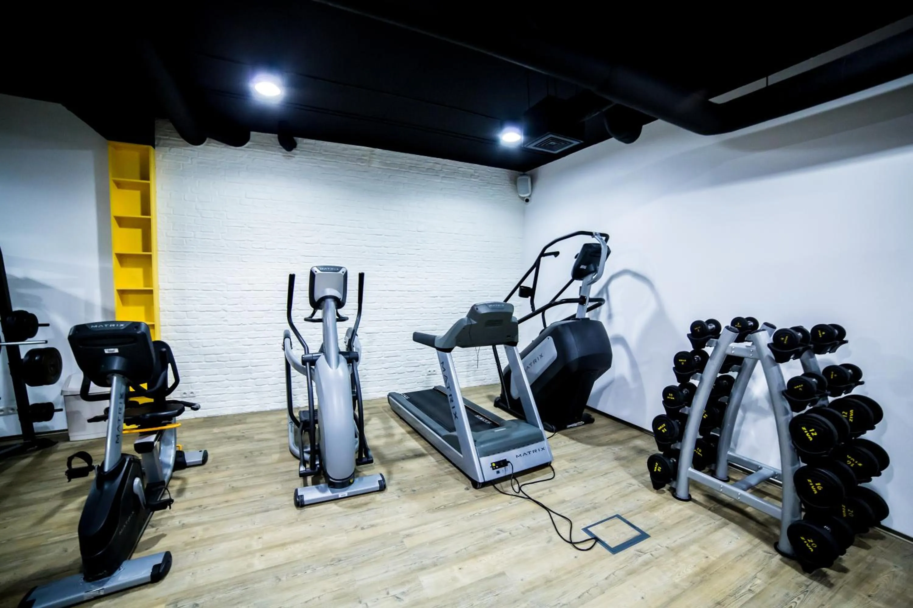 Fitness centre/facilities in Hotel Avangarda