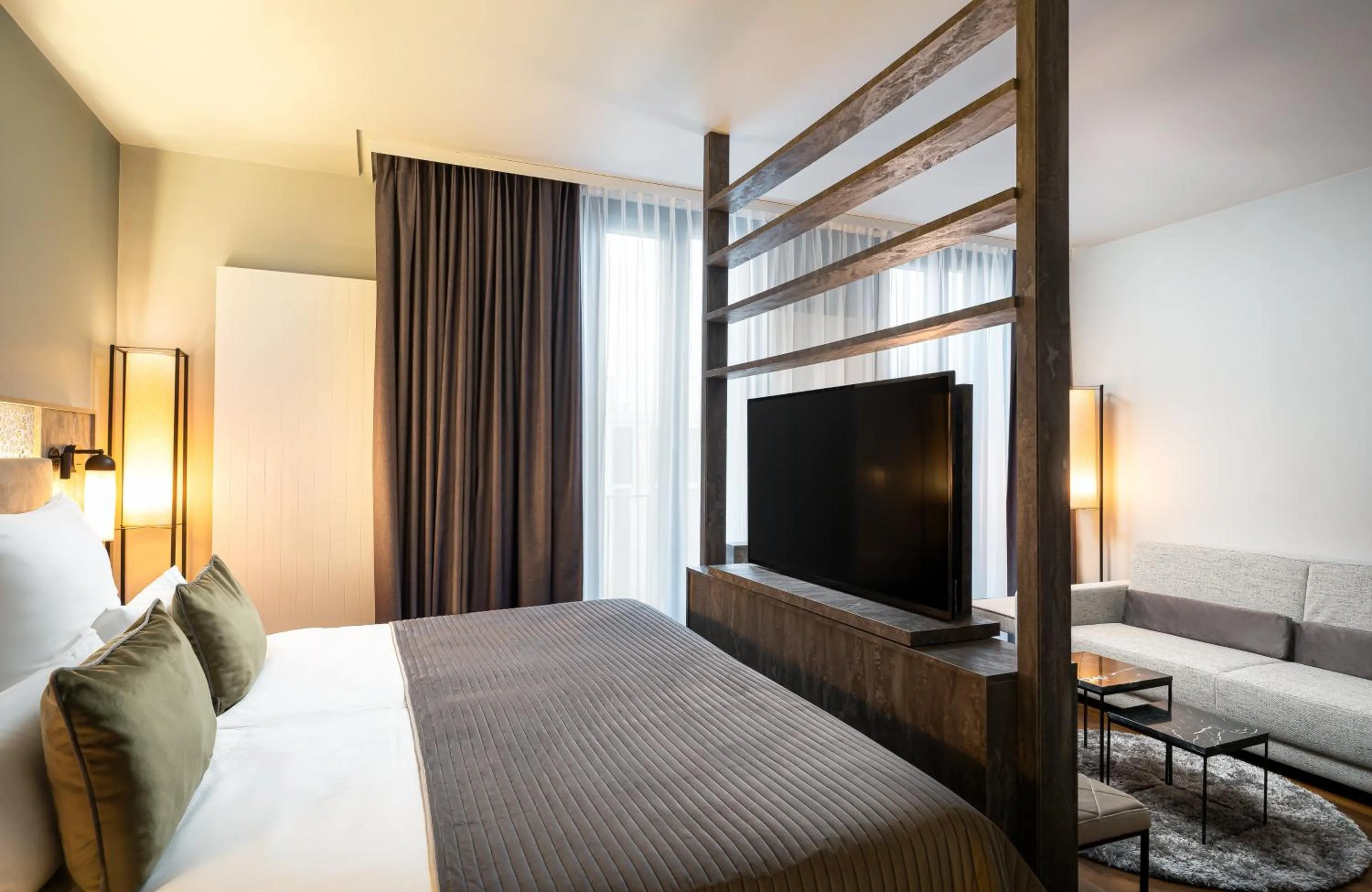 Photo of the whole room, Bed in Leonardo Royal Hotel Munich