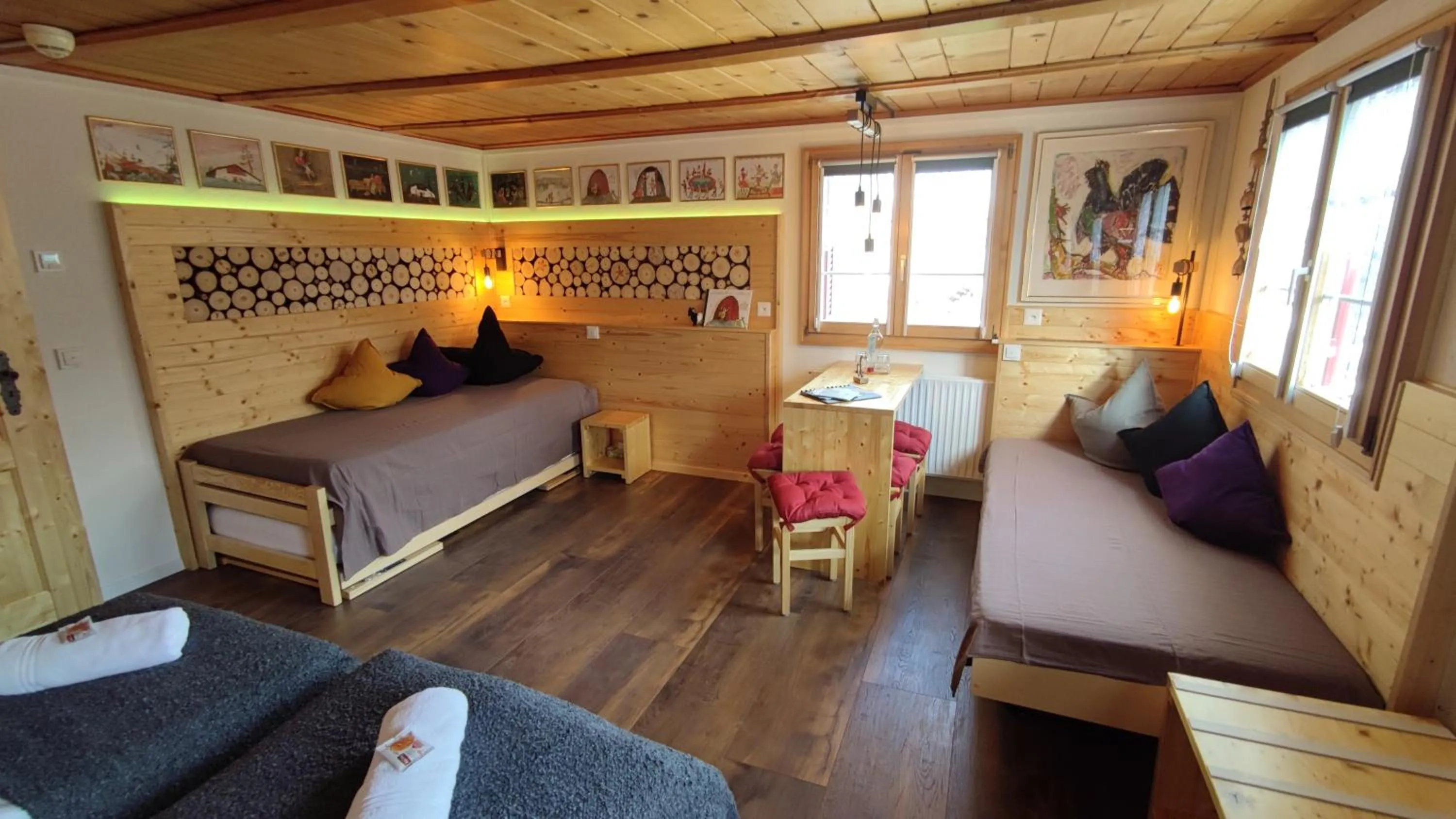 Photo of the whole room, Bed in Gasthaus Alpina