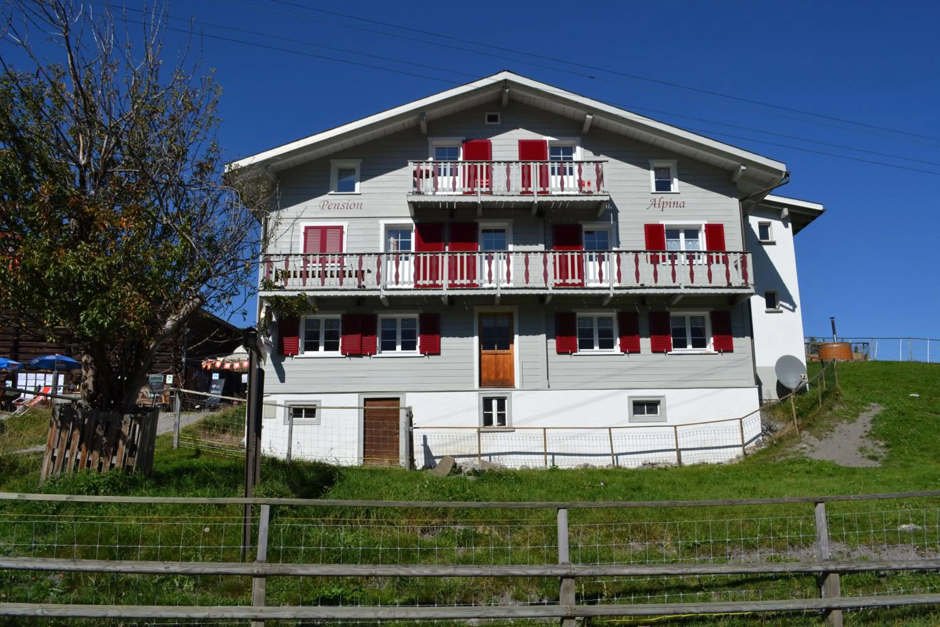 Property building in Gasthaus Alpina
